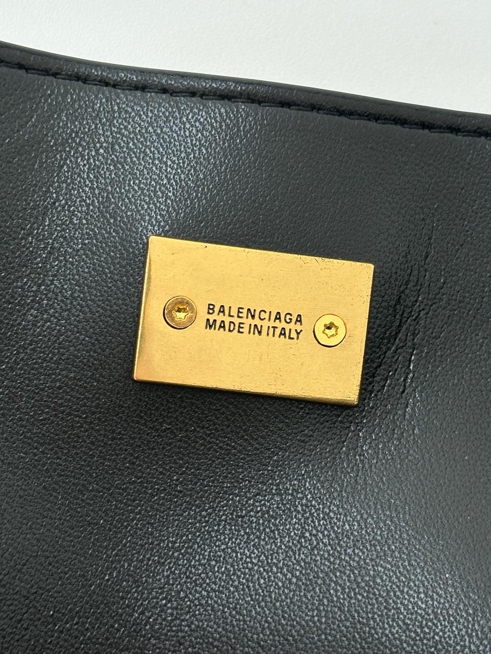 Balenciaga Bel Air Small Carry All Bag in Black\Gold - 12