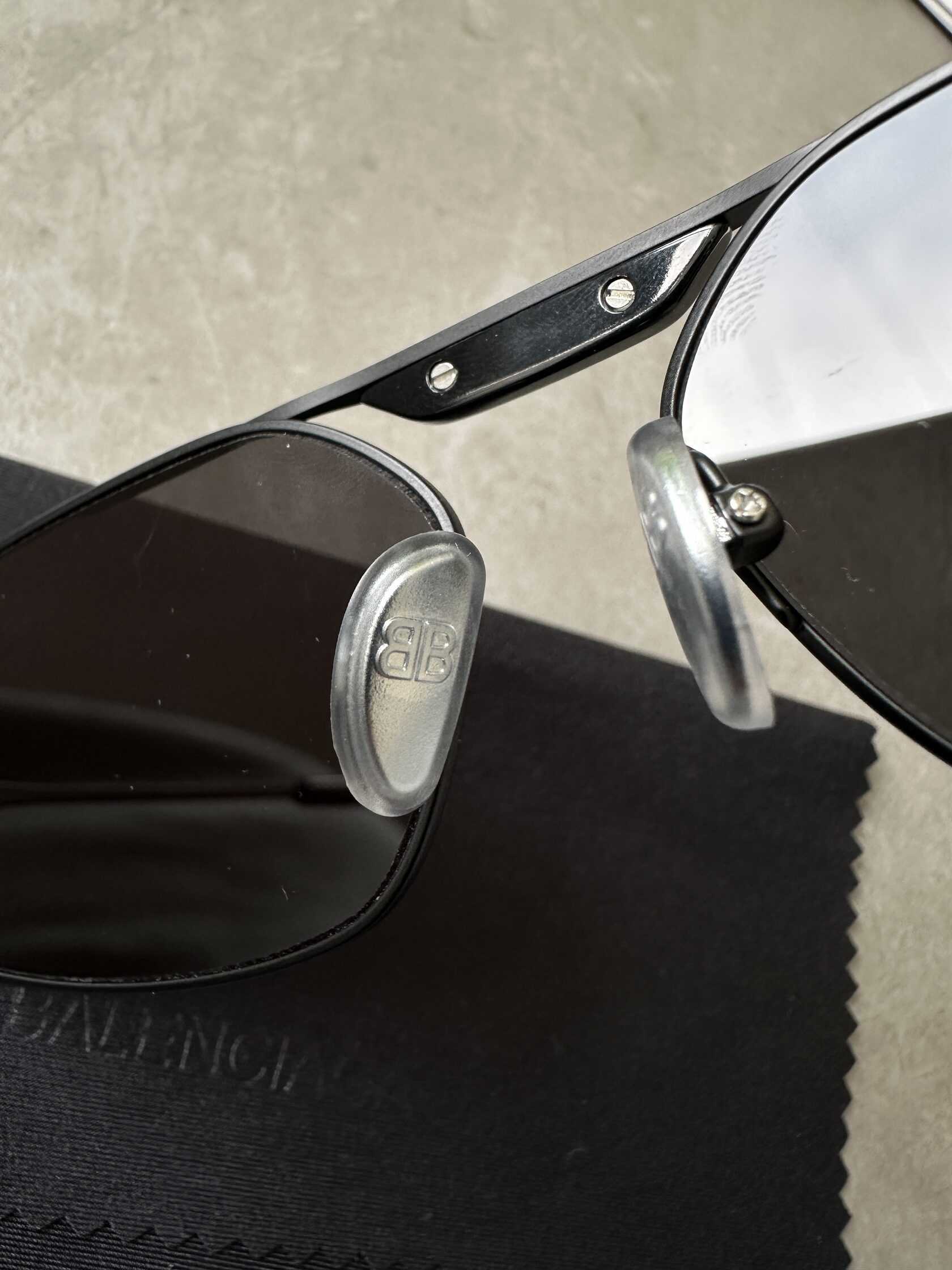 Balenciaga Black/Black BB0245S 001 - 12