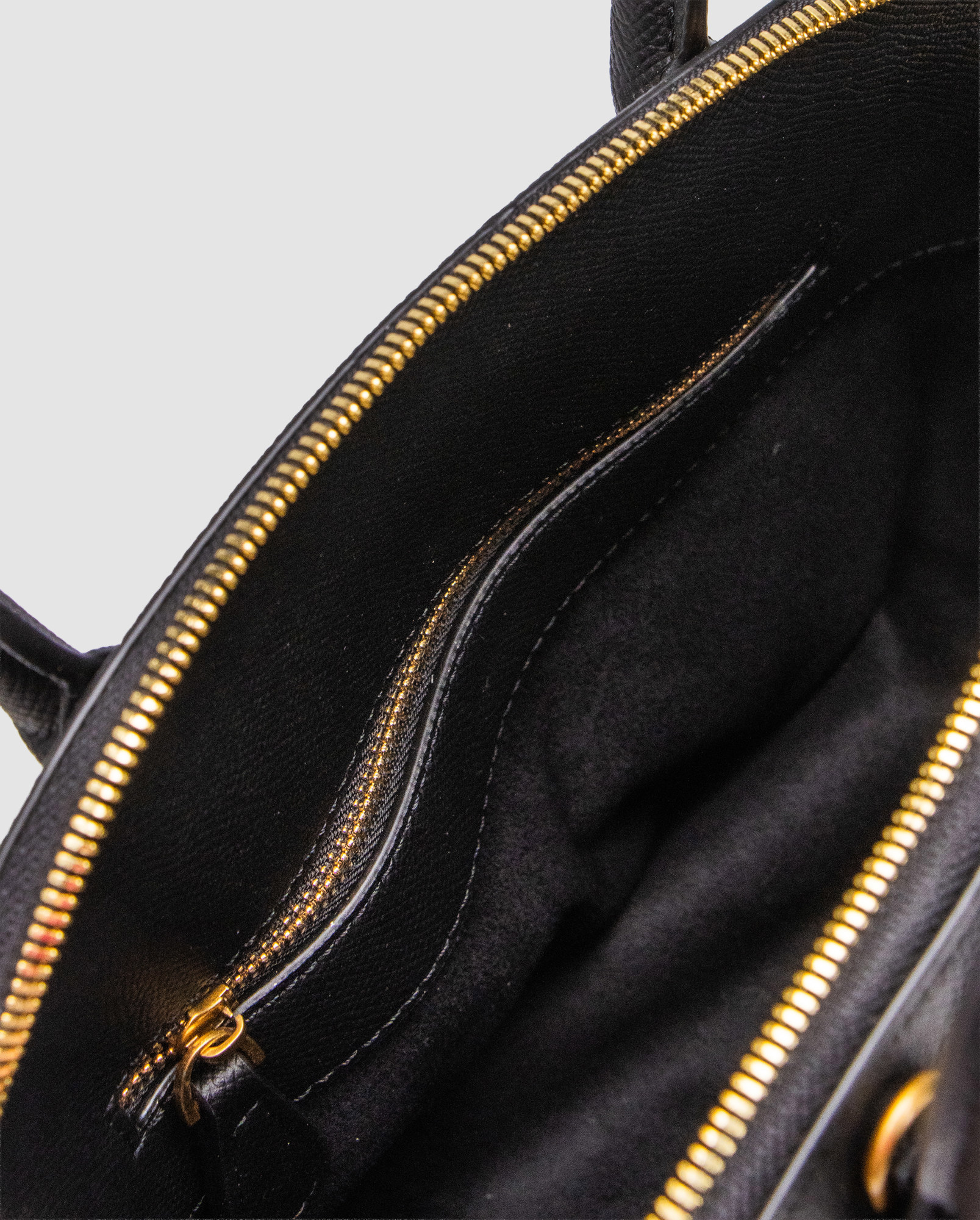 Balenciaga Black Grained Leather Ville Top Handle Bag - 4