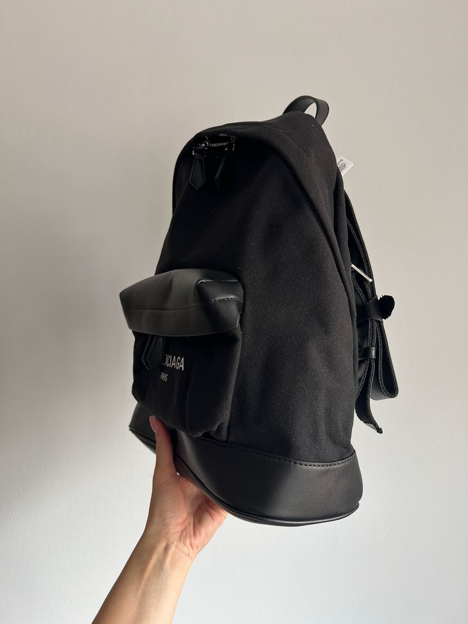 Balenciaga Everyday Backpack Black Textile - 6