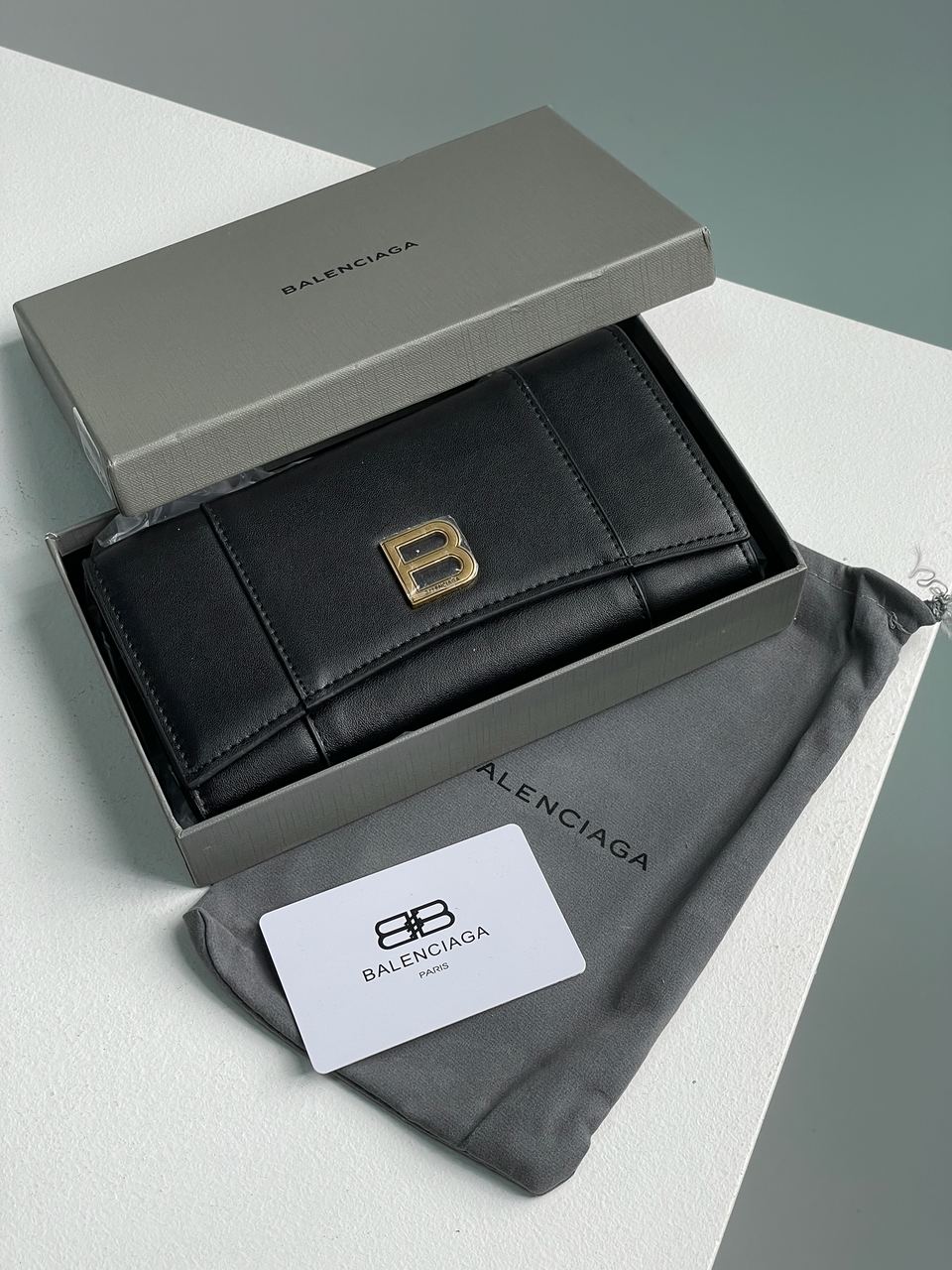 Balenciaga Hourglass Continental Wallet - 2