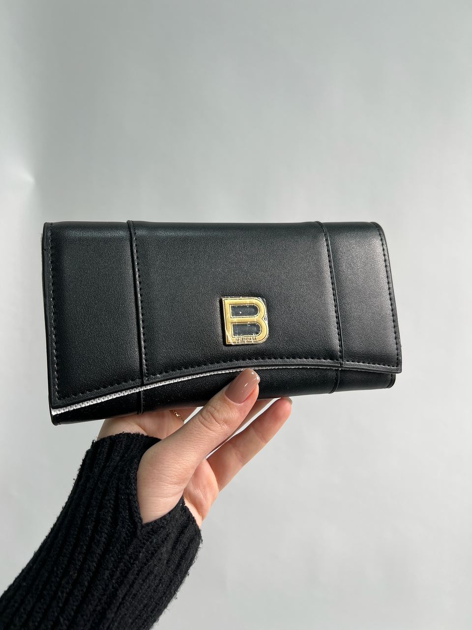 Balenciaga Hourglass Continental Wallet - 5