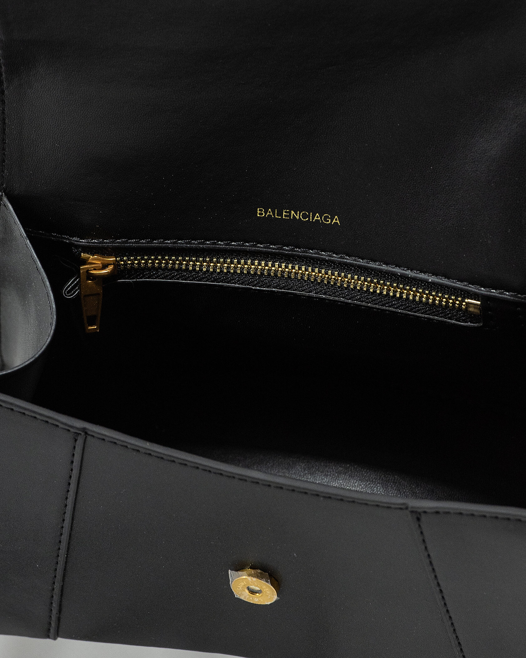 Balenciaga Hourglass Small Handbag in Black - 13