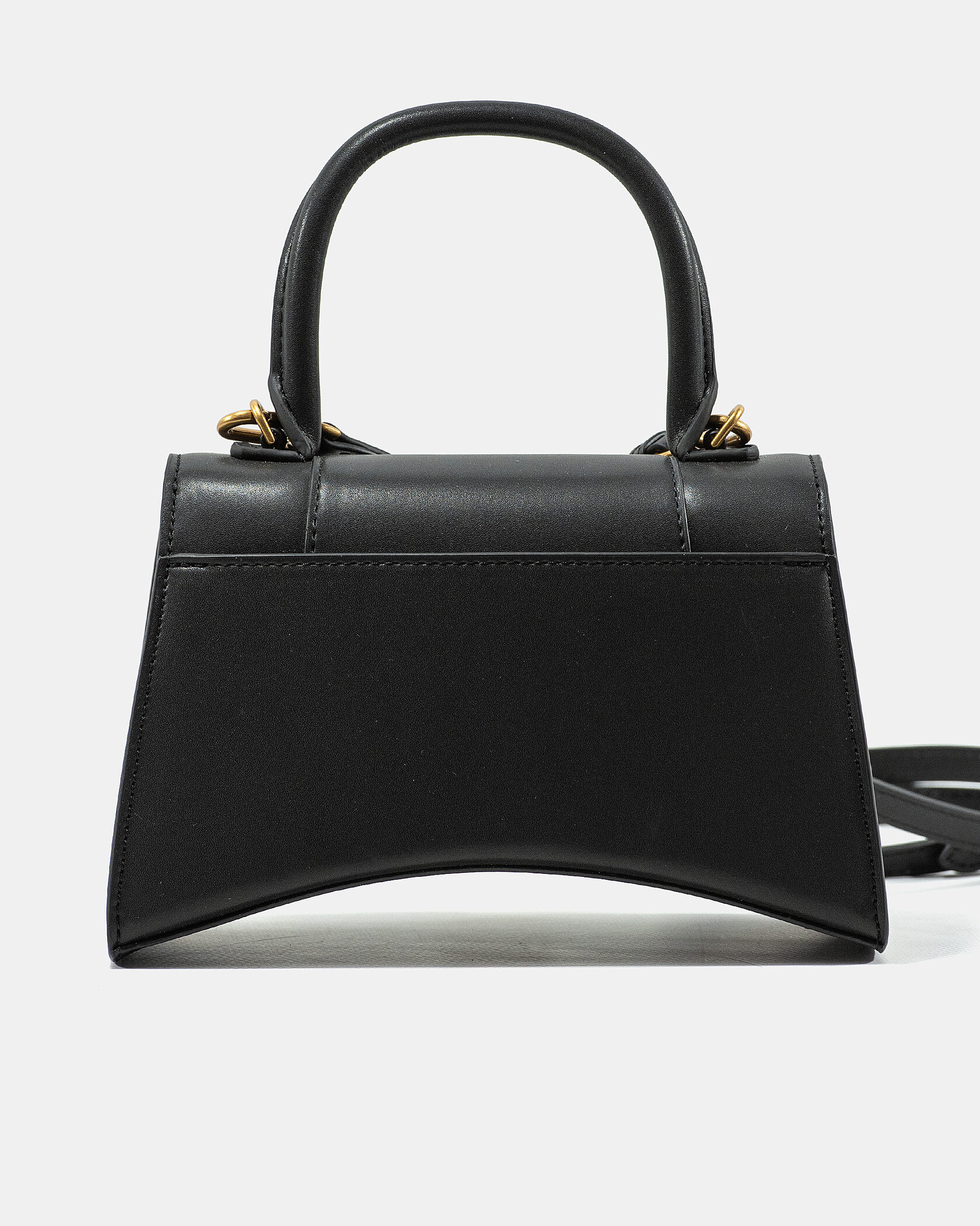 Balenciaga Hourglass Small Handbag in Black - 8
