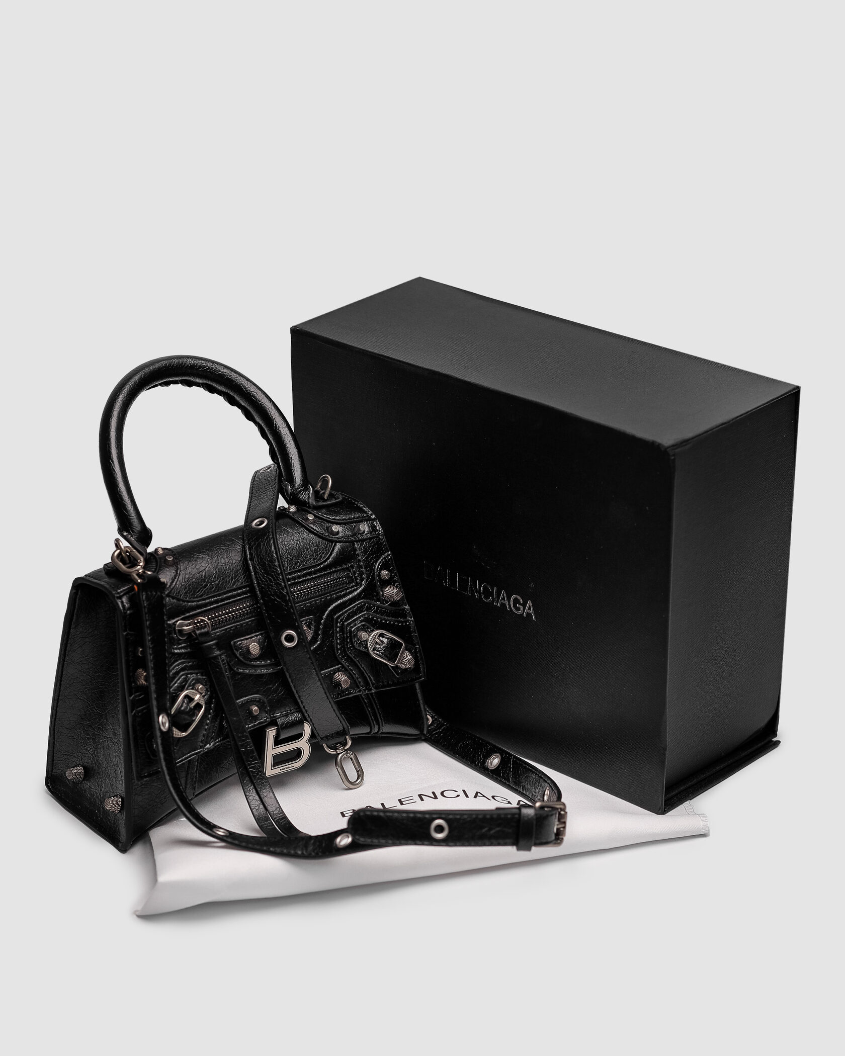 Balenciaga Hourglass X Le Cagole Black - 2