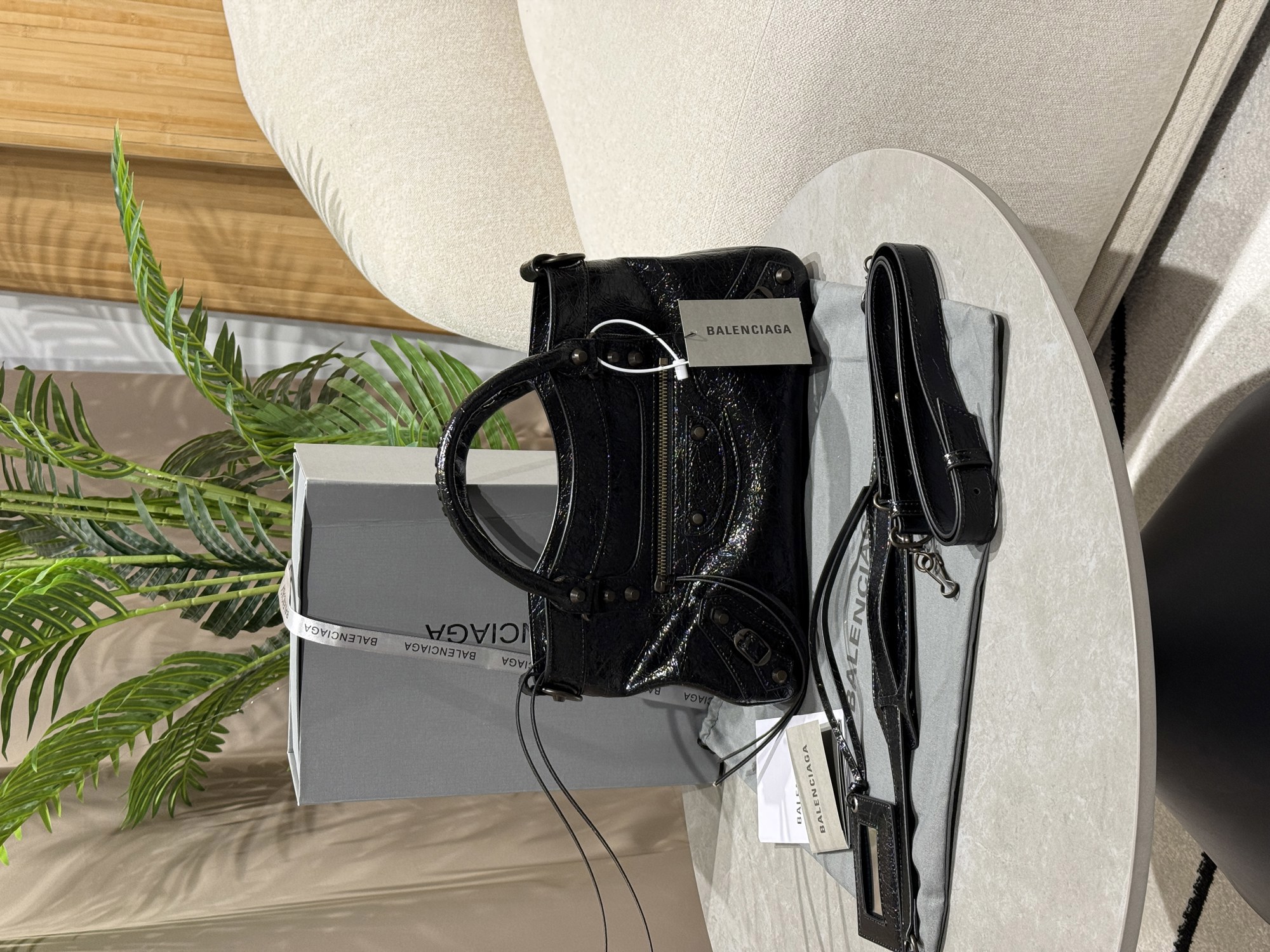 Balenciaga Le City First Bag in Black - 10