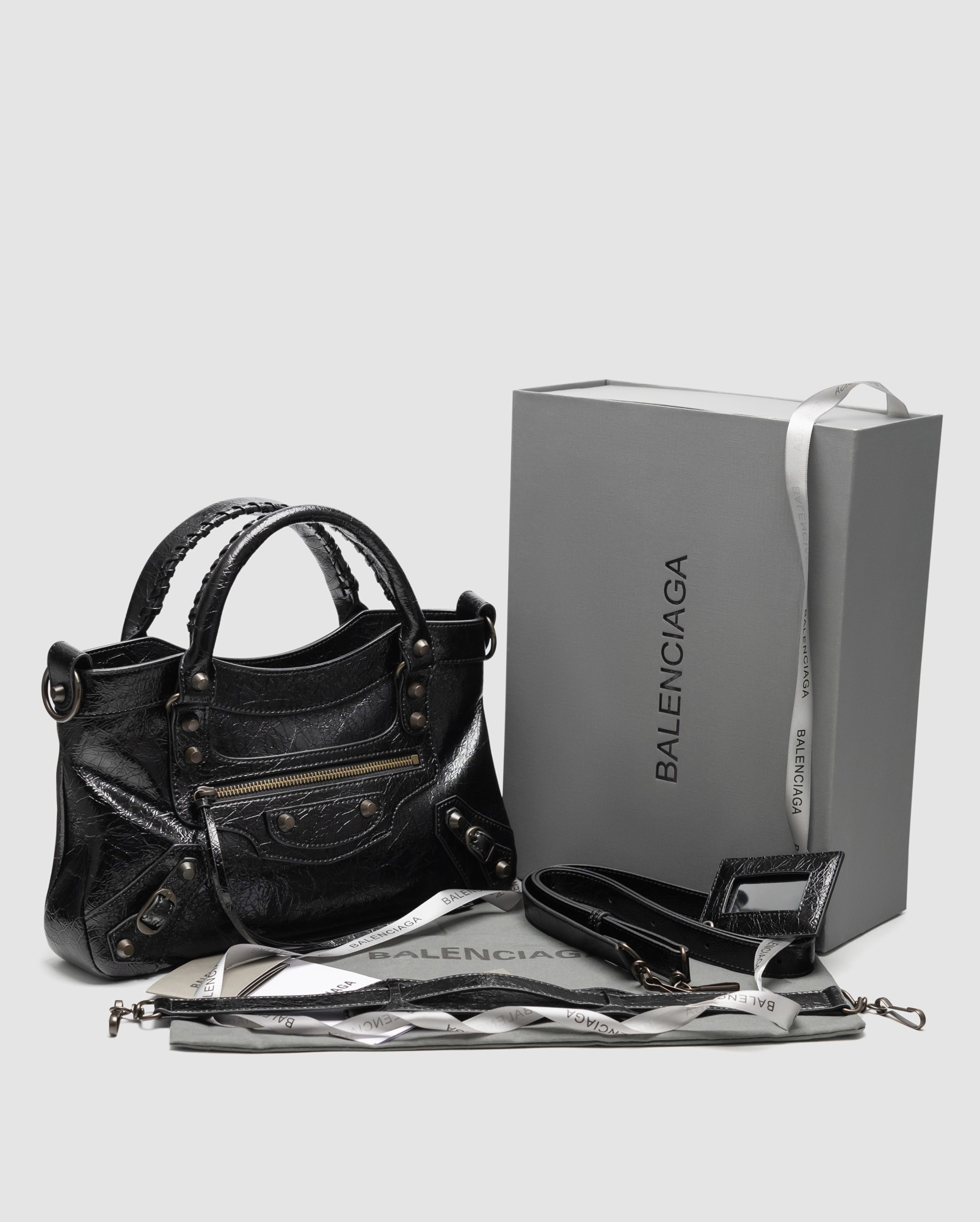 Balenciaga Le City First Bag in Black - 9