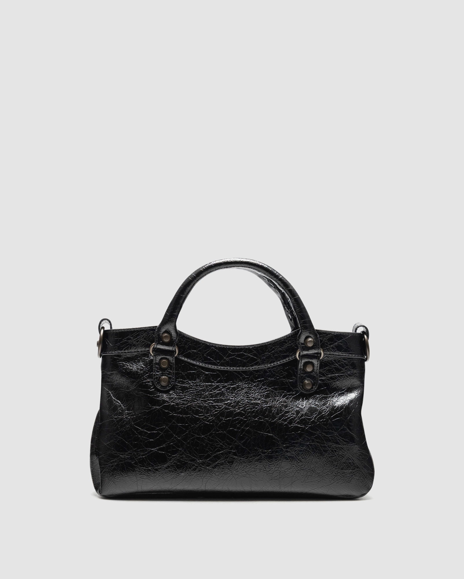 Balenciaga Le City First Bag in Black - 4