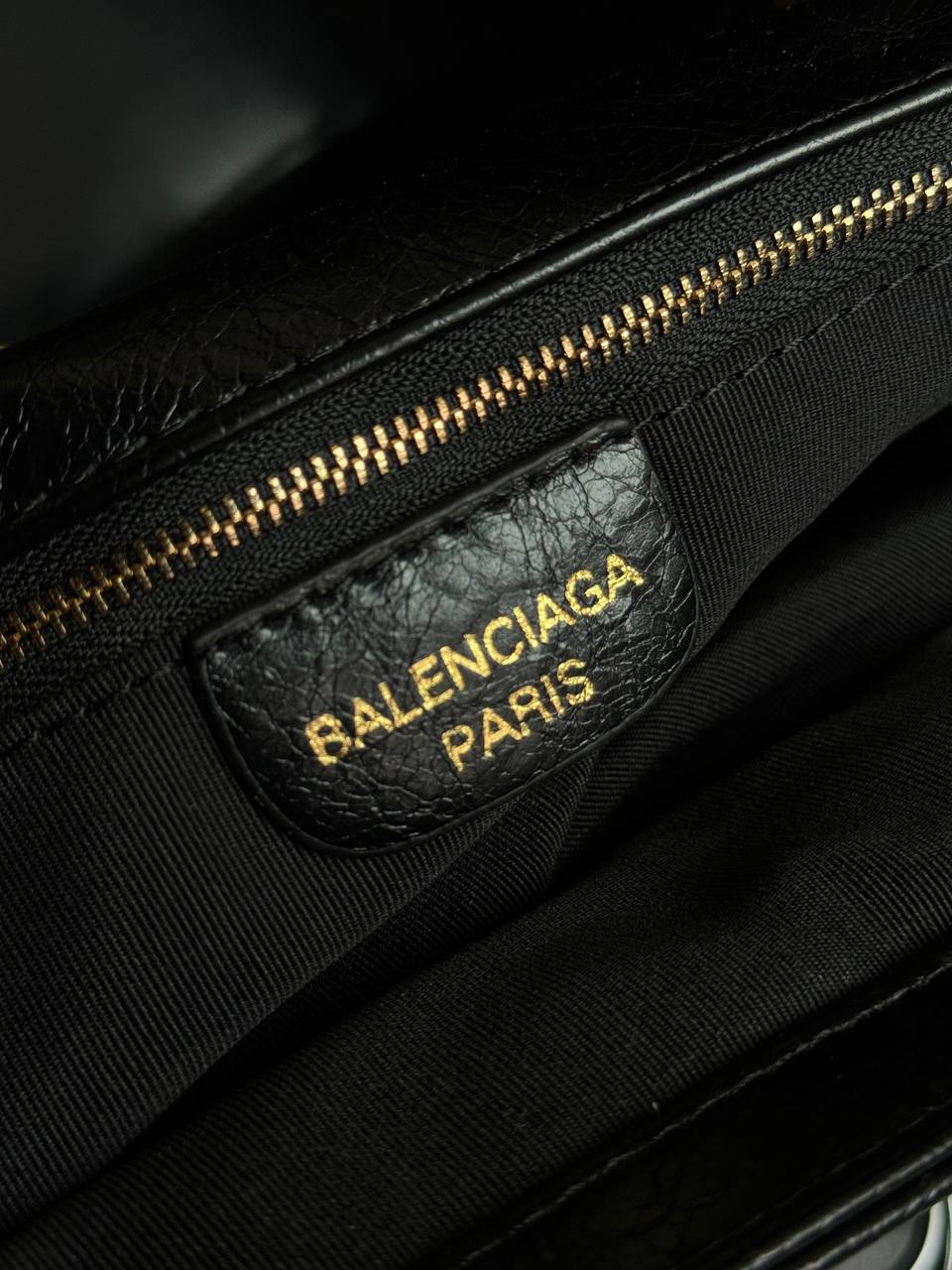 Balenciaga Monaco Mini Chain Bag Black/Gold - 8