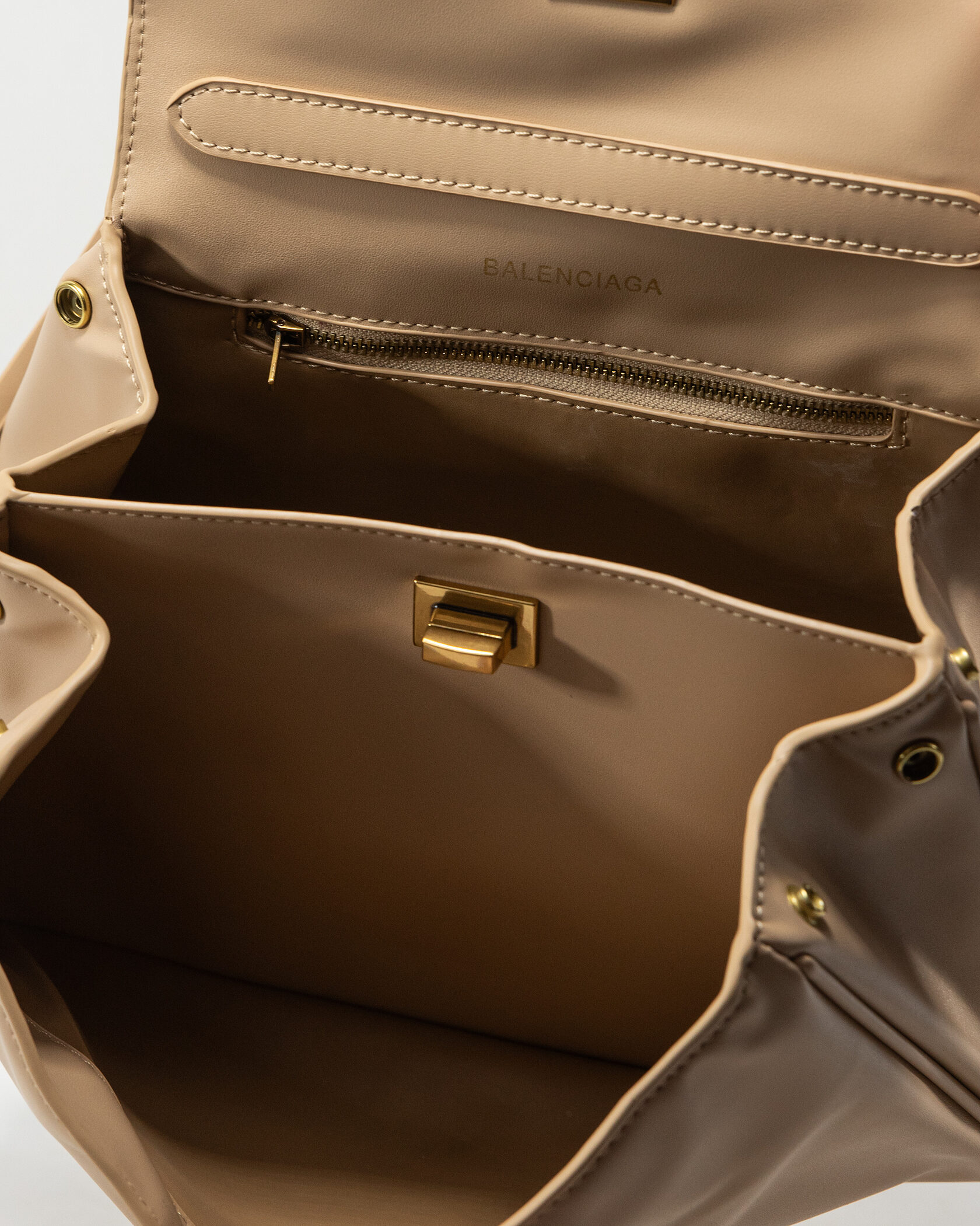 Balenciaga Rodeo Beige/Gold - 13