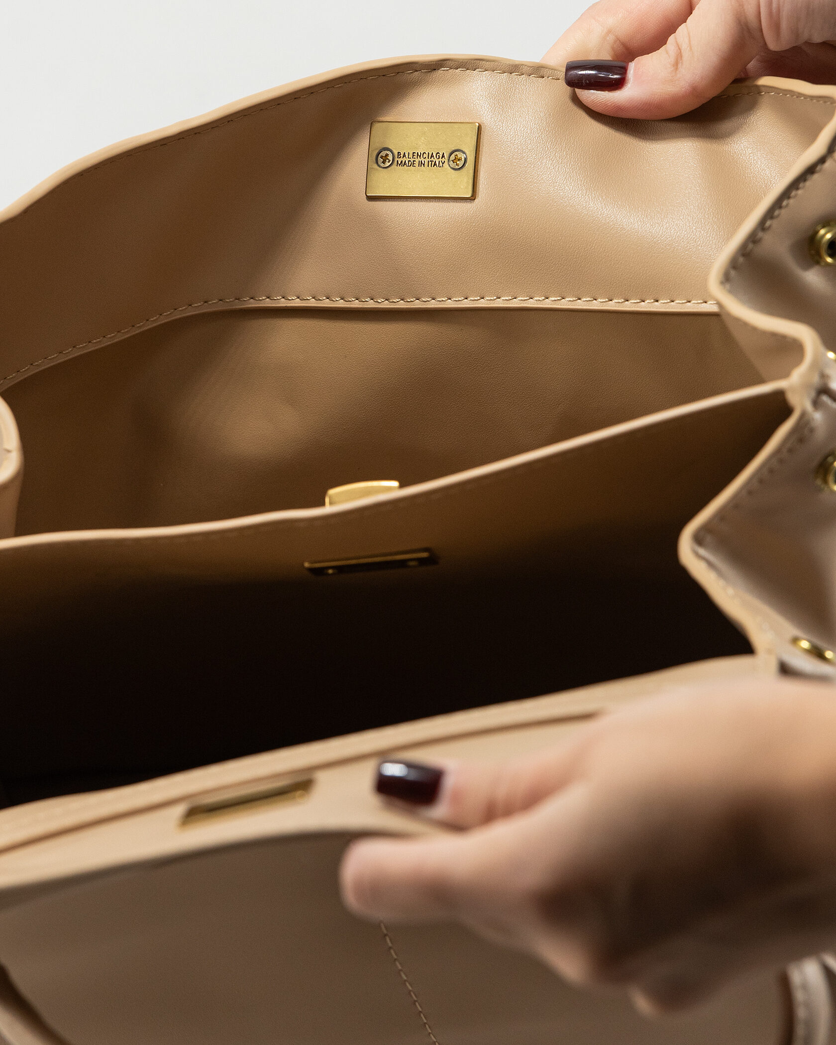 Balenciaga Rodeo Beige/Gold - 14