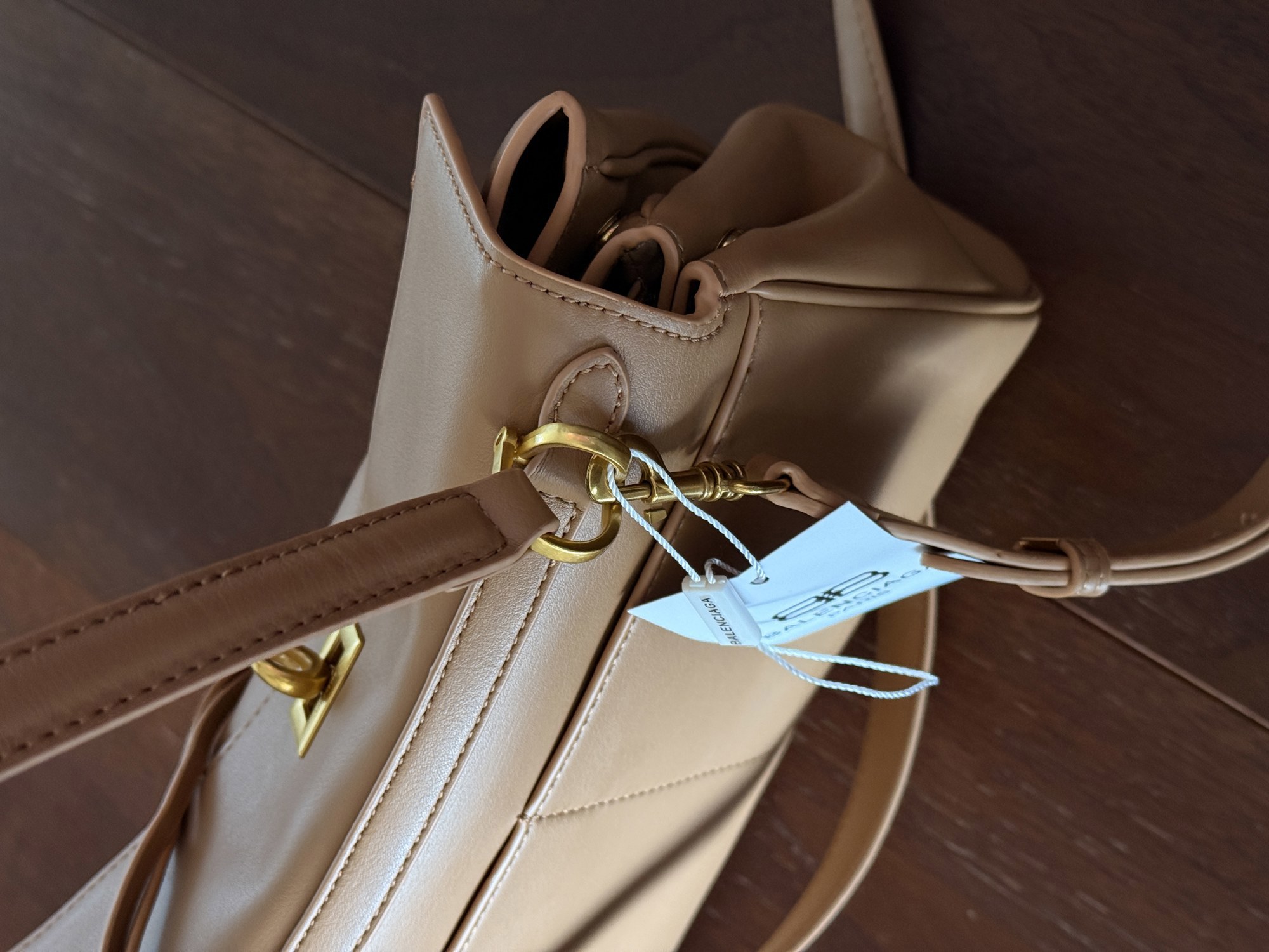 Balenciaga Rodeo Beige/Gold - 12