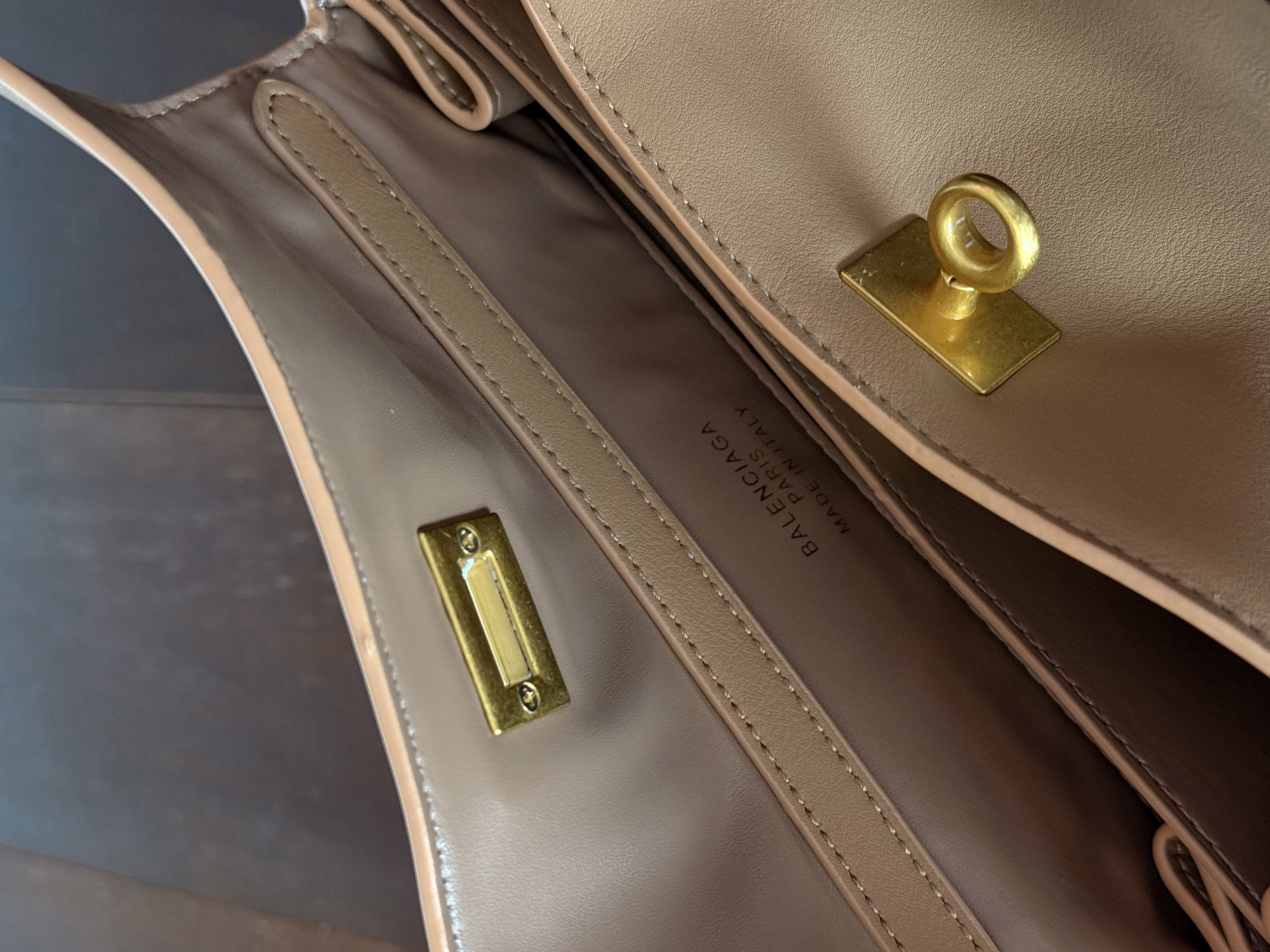 Balenciaga Rodeo Beige/Gold - 11