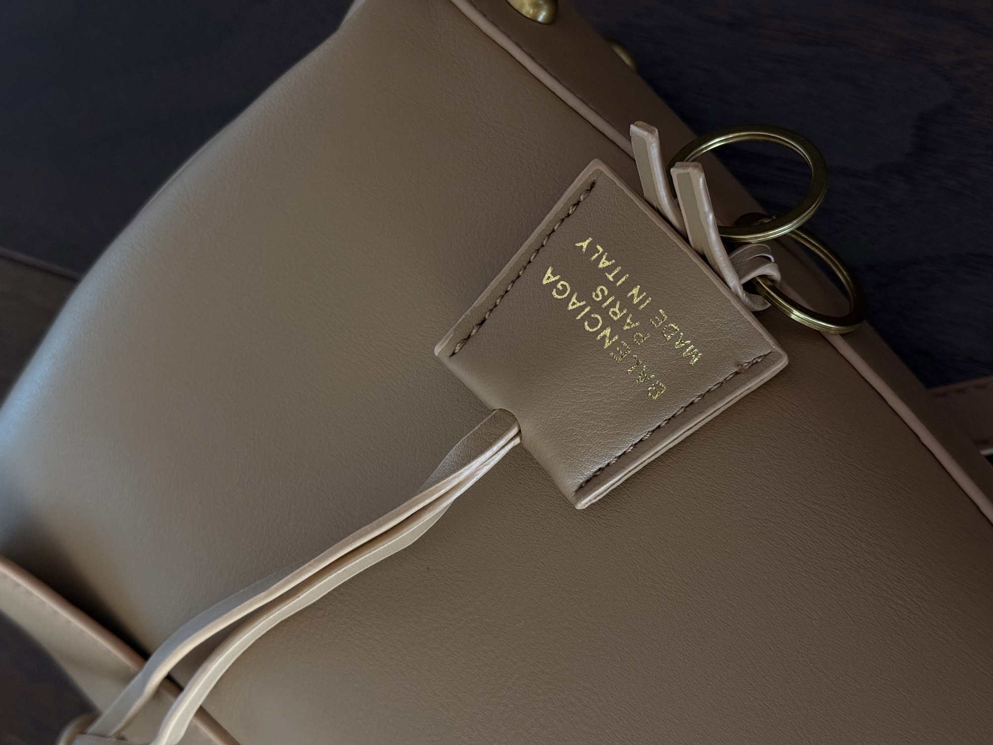 Balenciaga Rodeo Beige/Gold - 14
