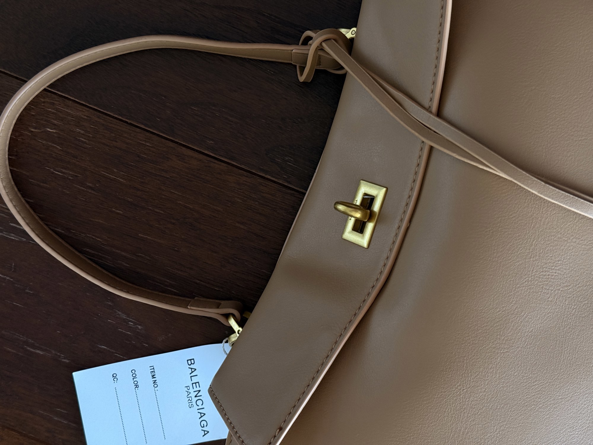 Balenciaga Rodeo Beige/Gold - 15