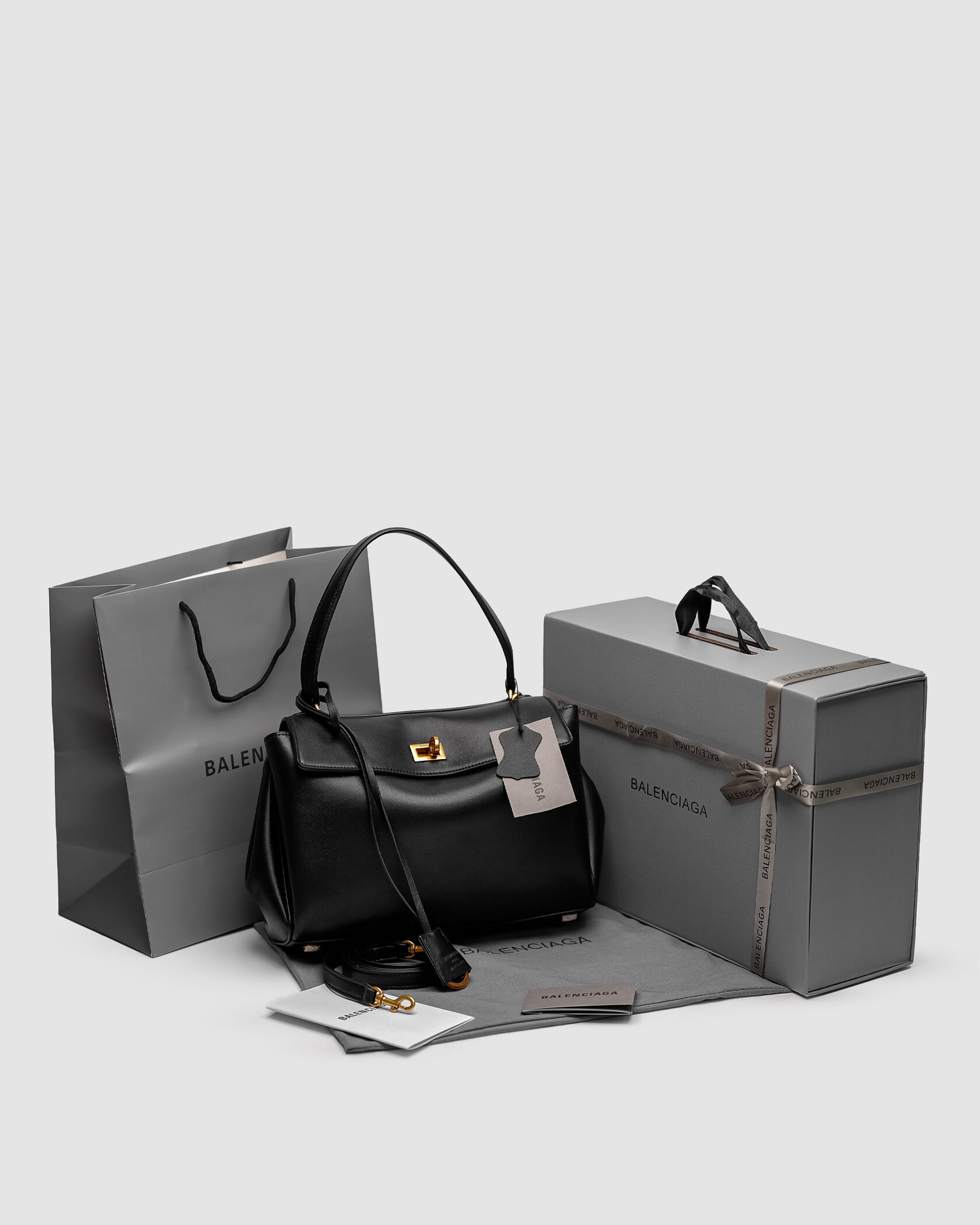 Balenciaga Rodeo Black/Gold - 2