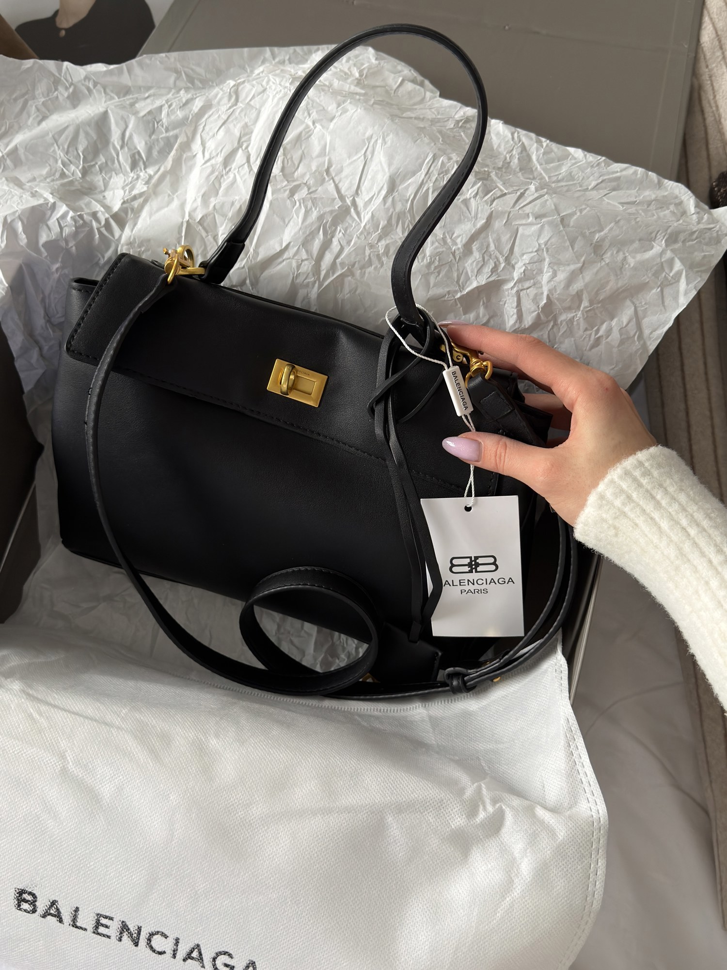 Balenciaga Rodeo Black/Gold - 4