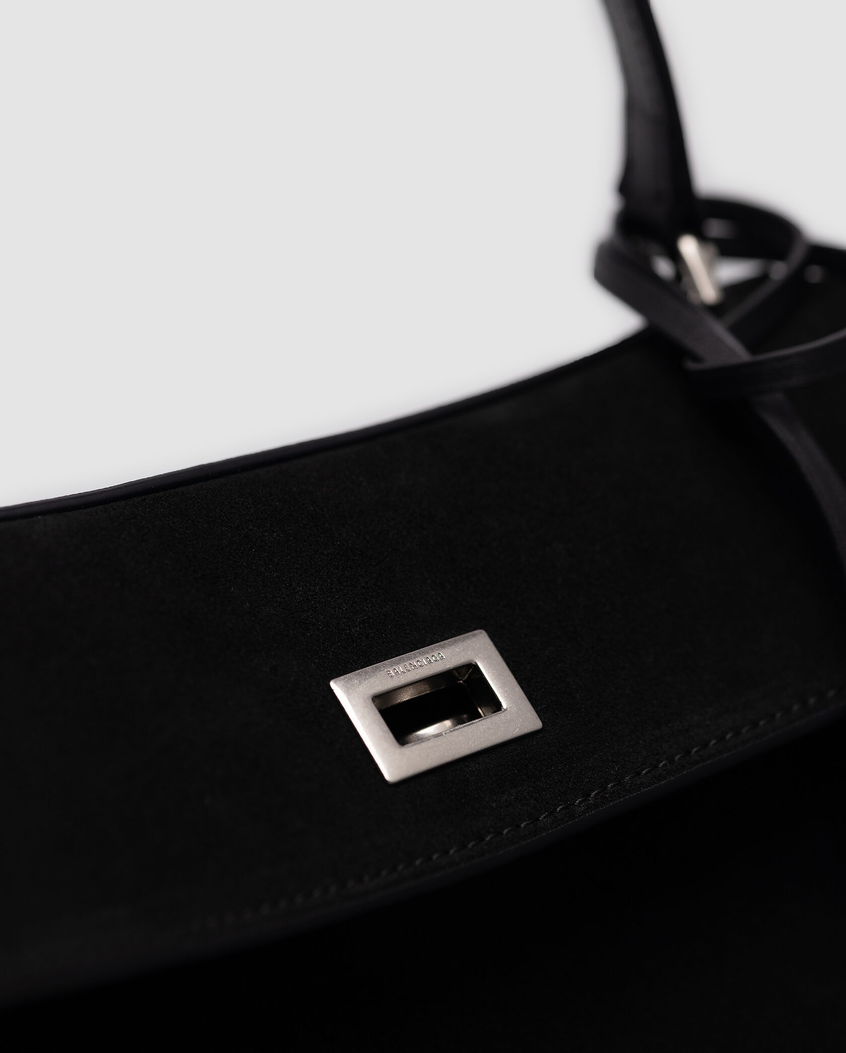 Balenciaga Rodeo Black Suede/Silver Hardware - 8