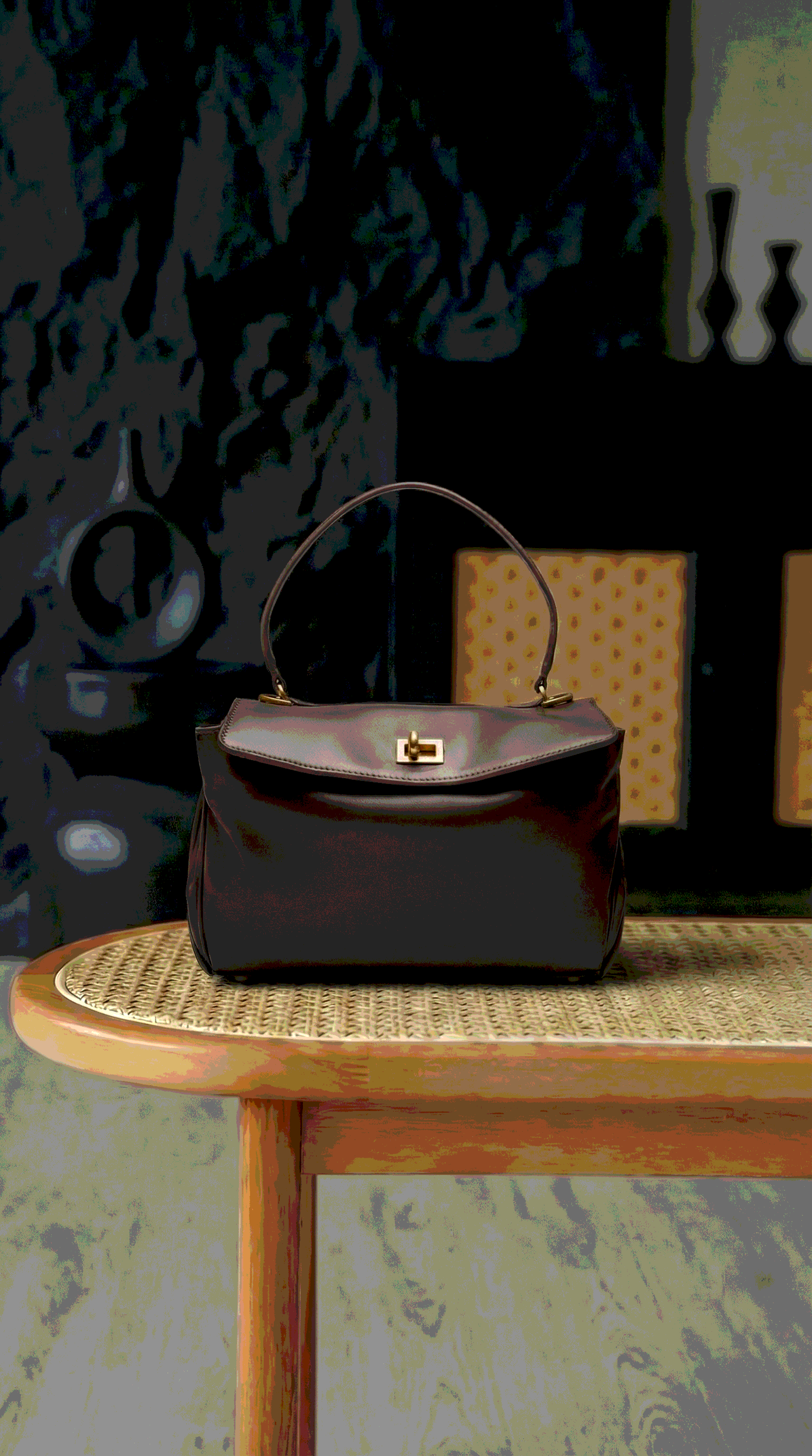 Balenciaga Rodeo Brown/Gold - 7