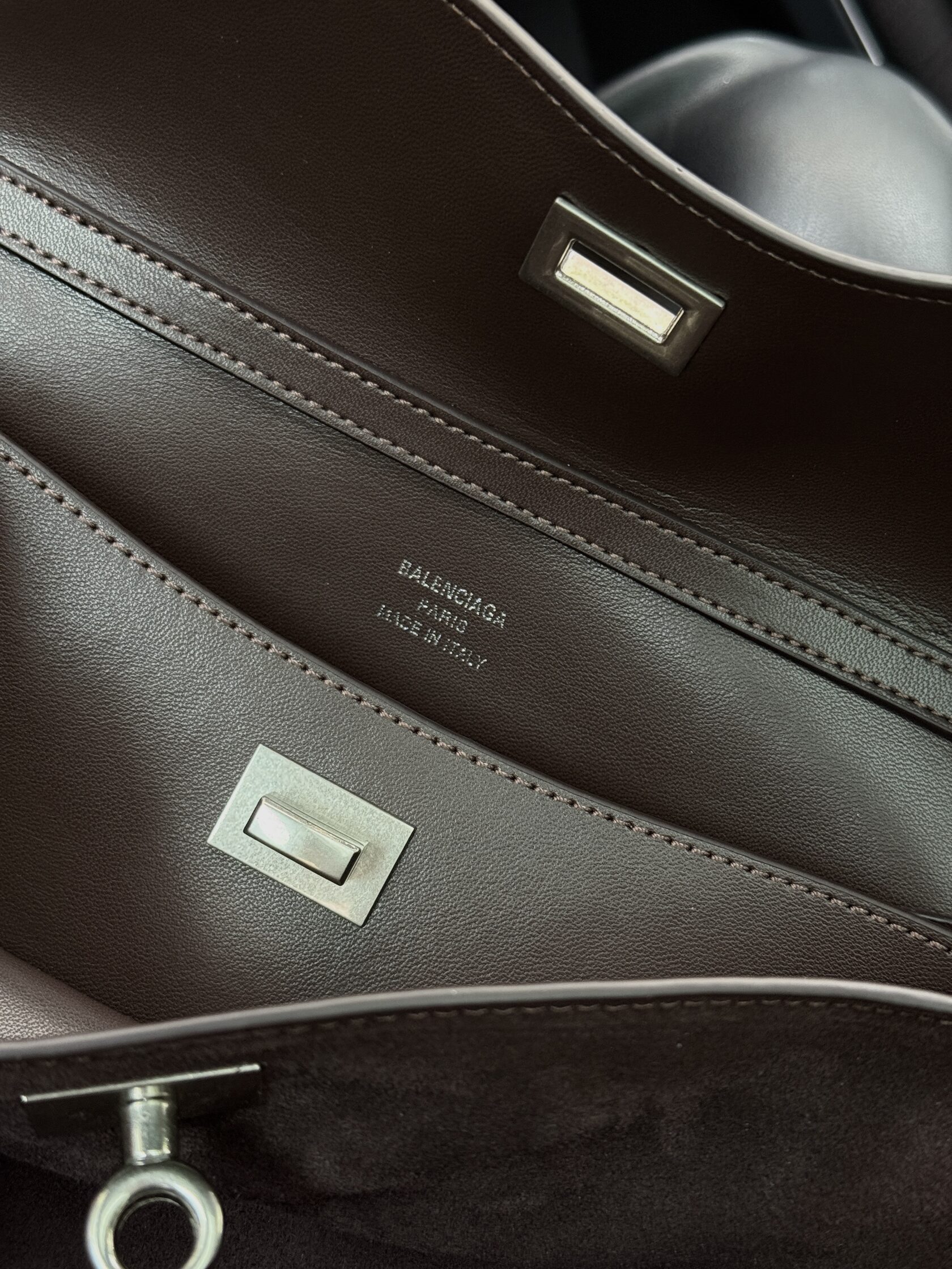 Balenciaga Rodeo Brown Suede/Silver Hardware - 20