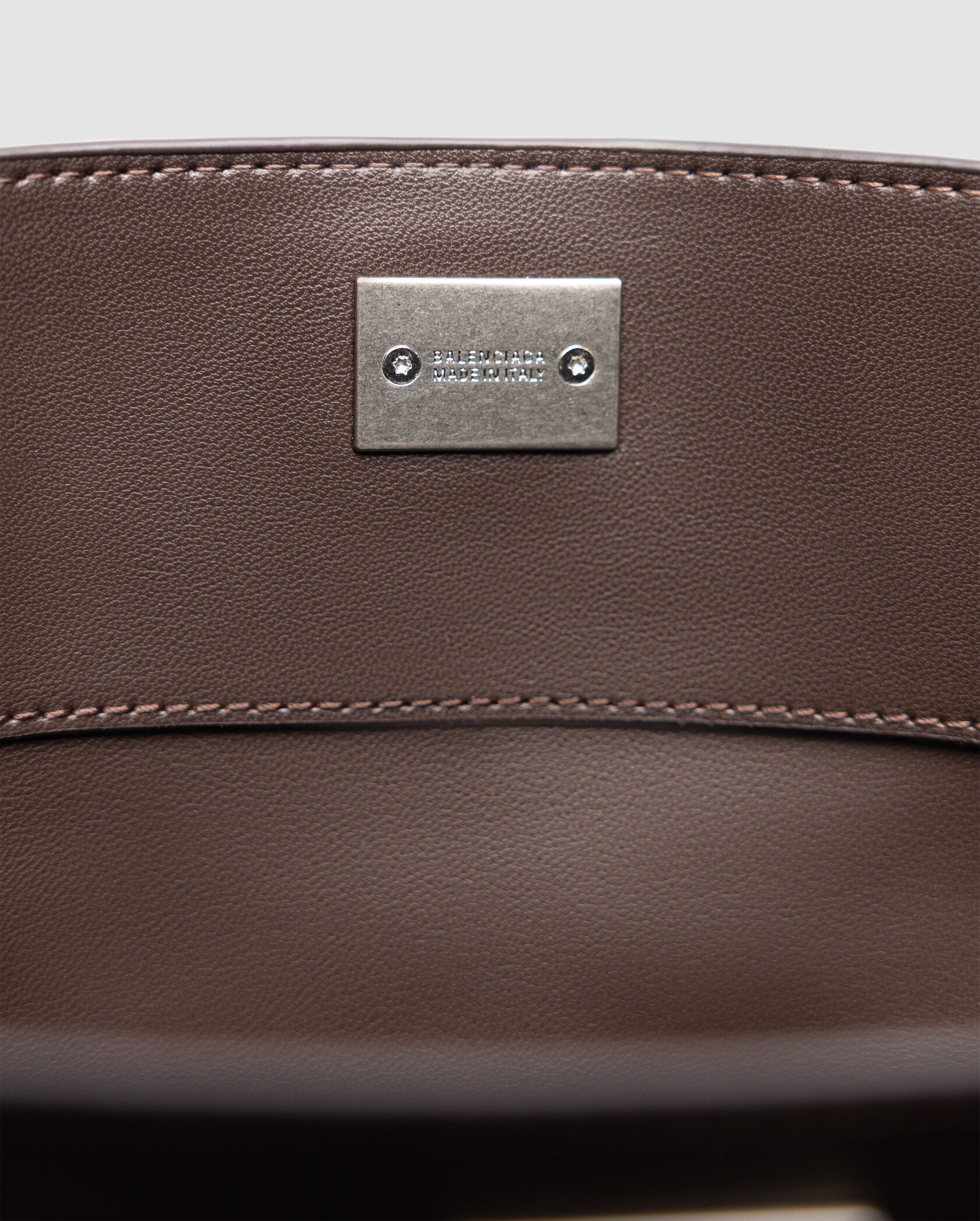 Balenciaga Rodeo Brown Suede/Silver Hardware - 24