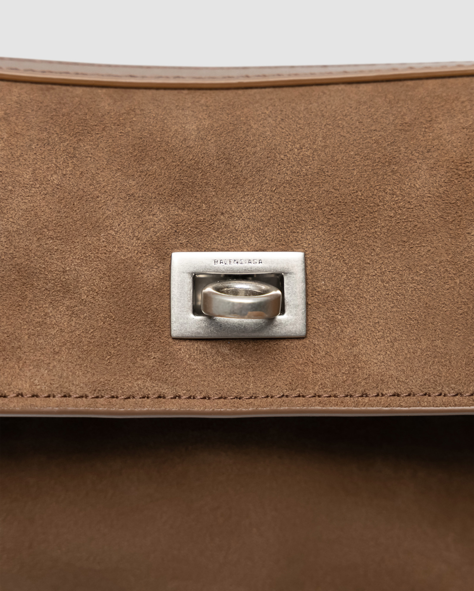 Balenciaga Rodeo Brown Suede/Silver - 6