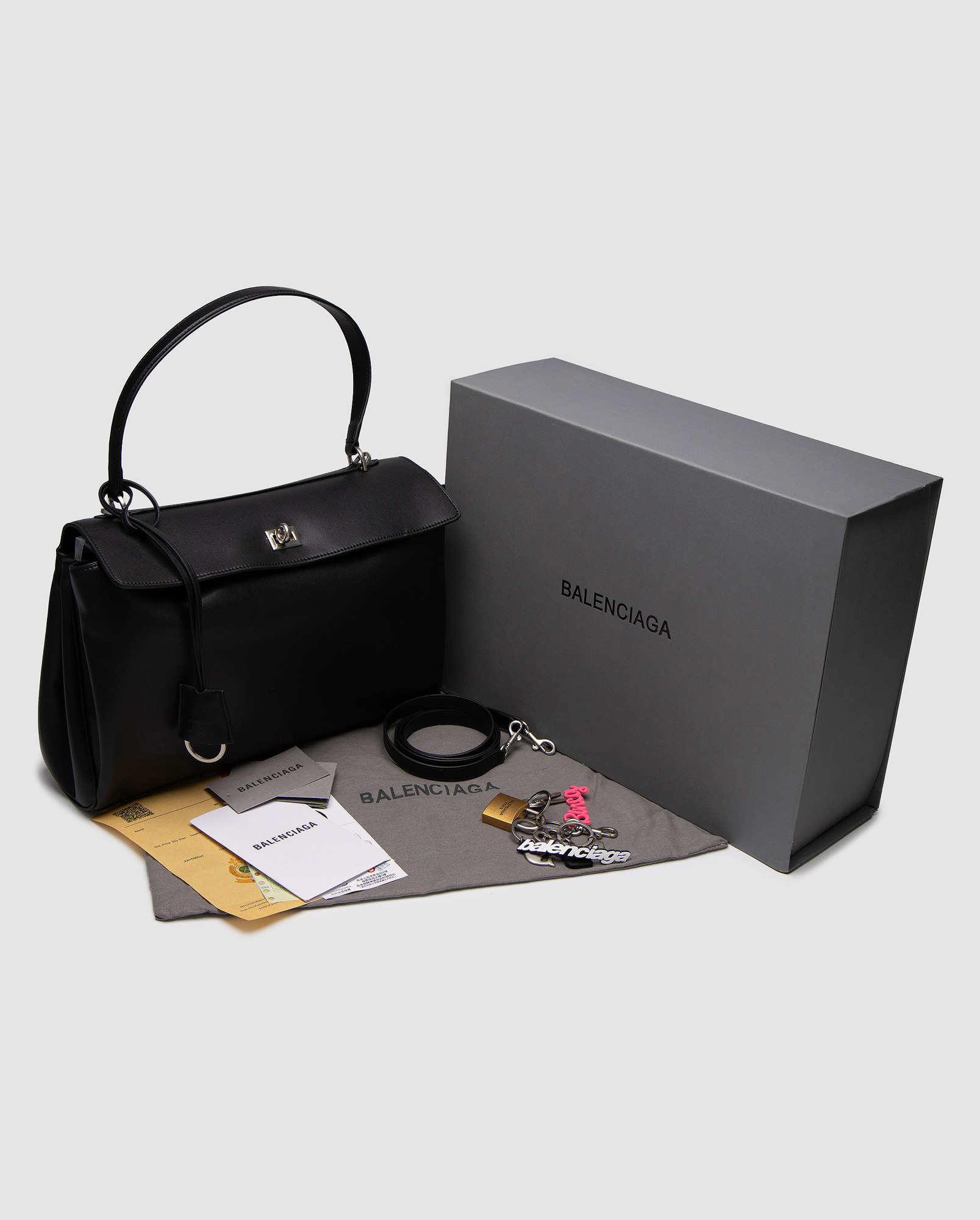 Balenciaga Rodeo Large Black/Silver - 4