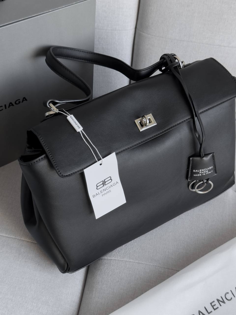 Balenciaga Rodeo Large Black/Silver - 3