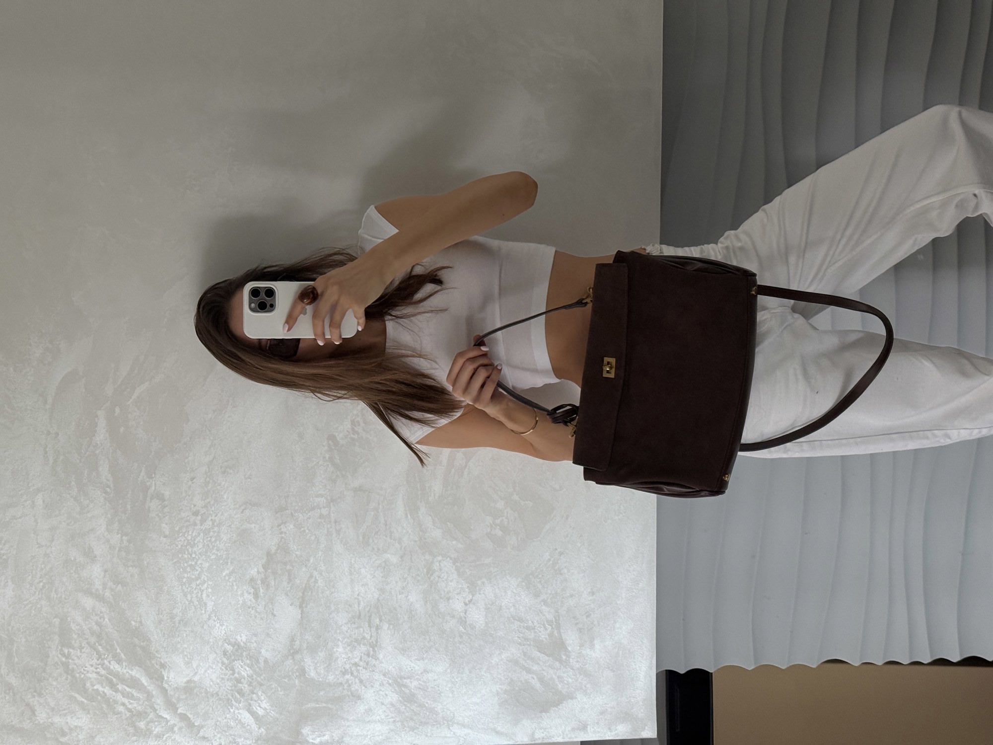 Balenciaga Rodeo Large Brown Suede/Gold Hardware - 13