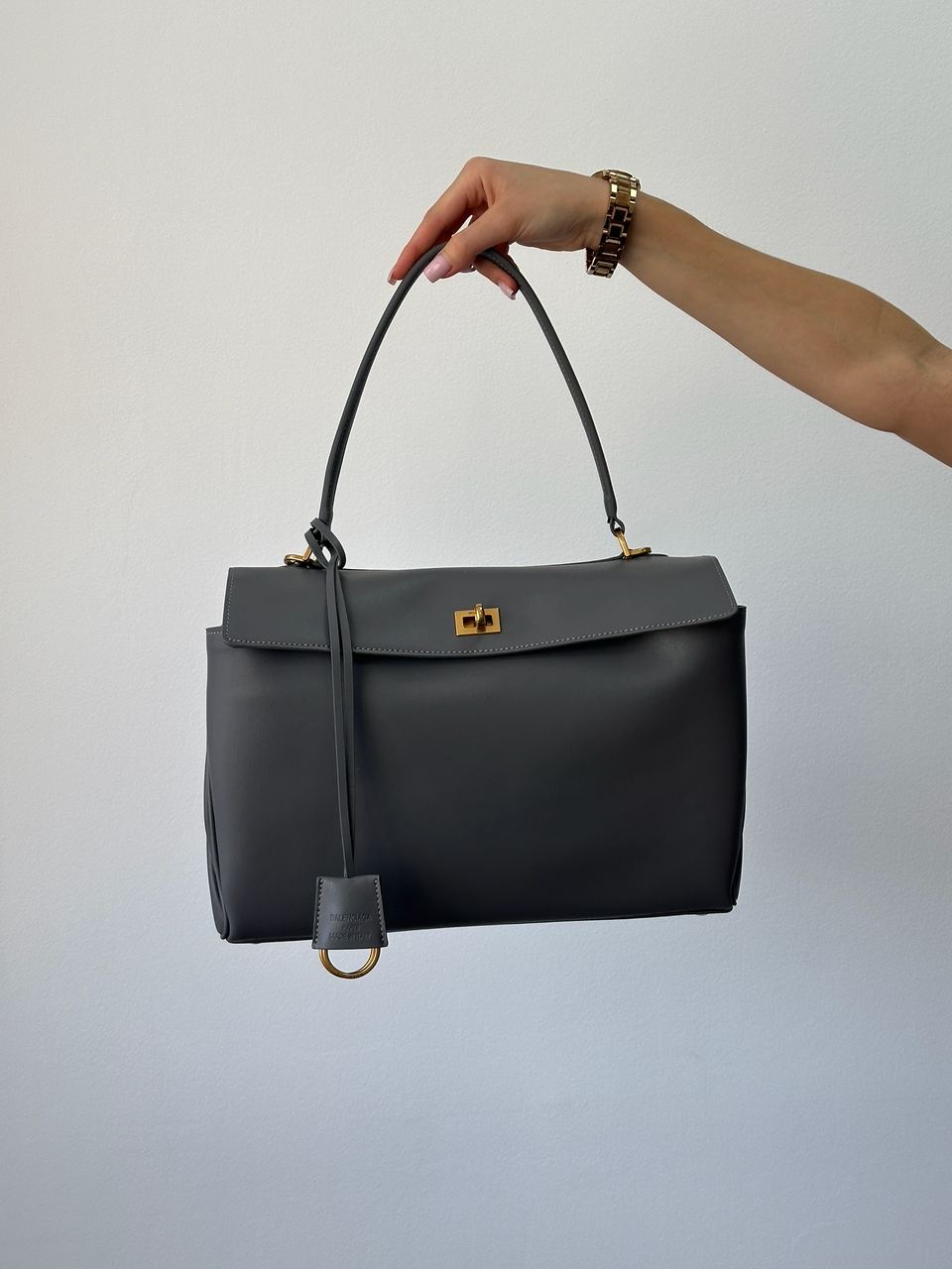 Balenciaga Rodeo Large Grey/Gold - 2