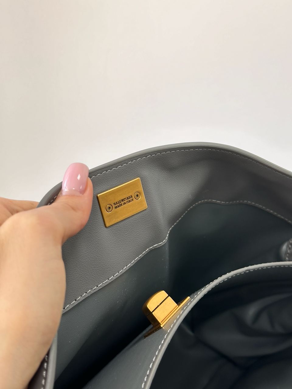 Balenciaga Rodeo Large Grey/Gold - 7