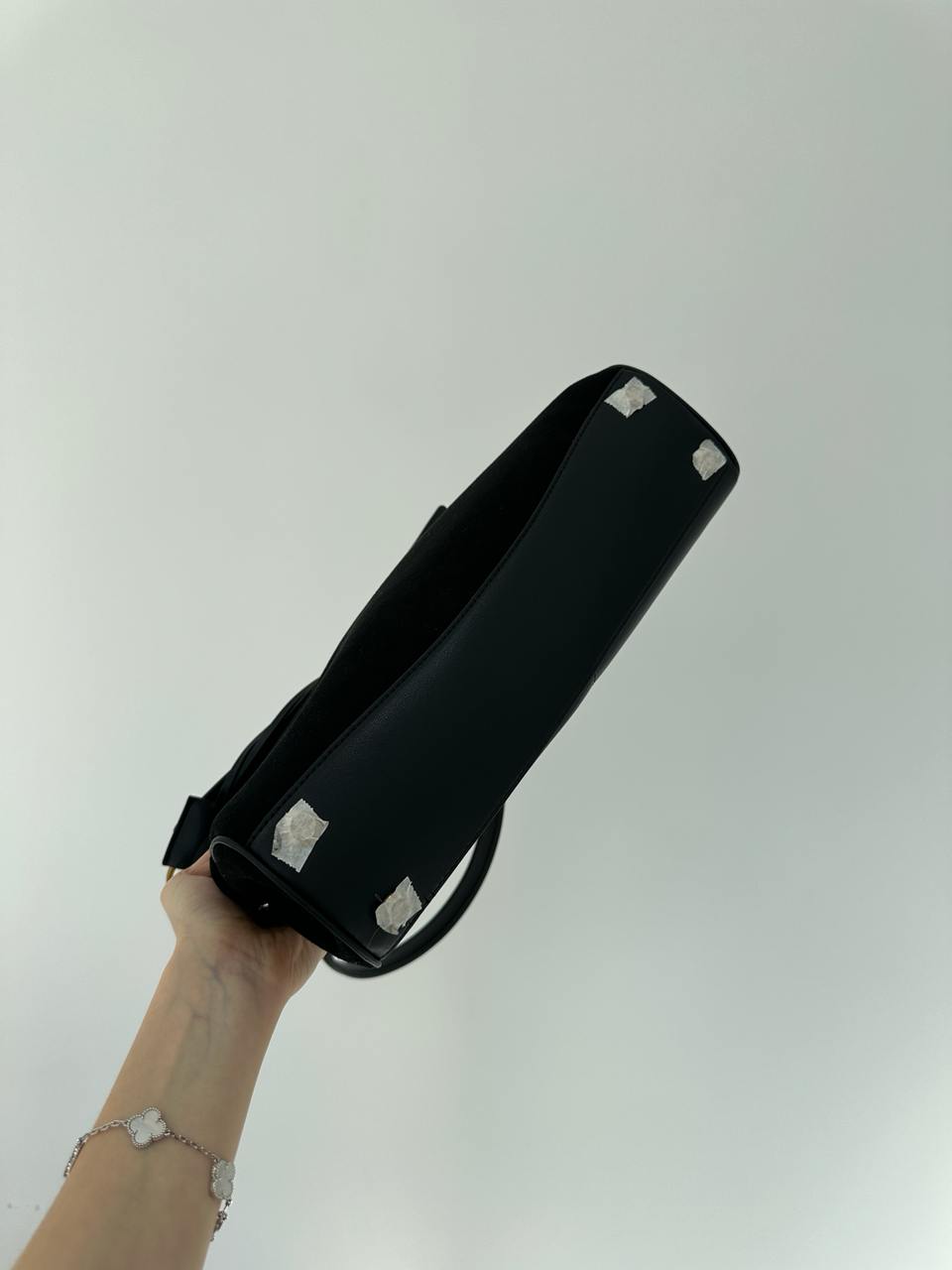 Balenciaga Rodeo Large Suede Black/Gold Hardware - 12