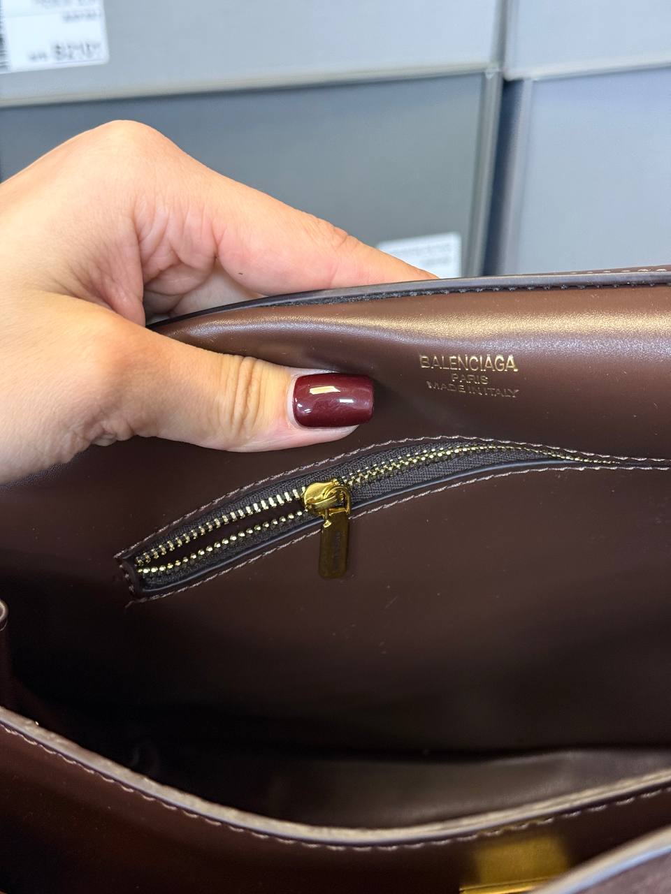 Balenciaga Rodeo Large Suede Brown/Gold Hardware - 10