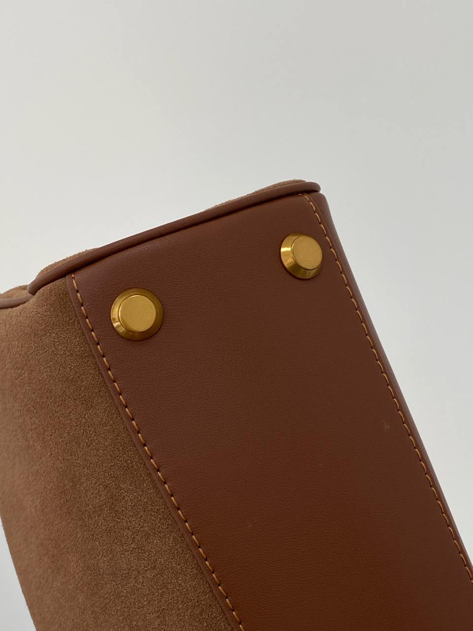 Balenciaga Rodeo Large Suede Brown/Gold Hardware - 11