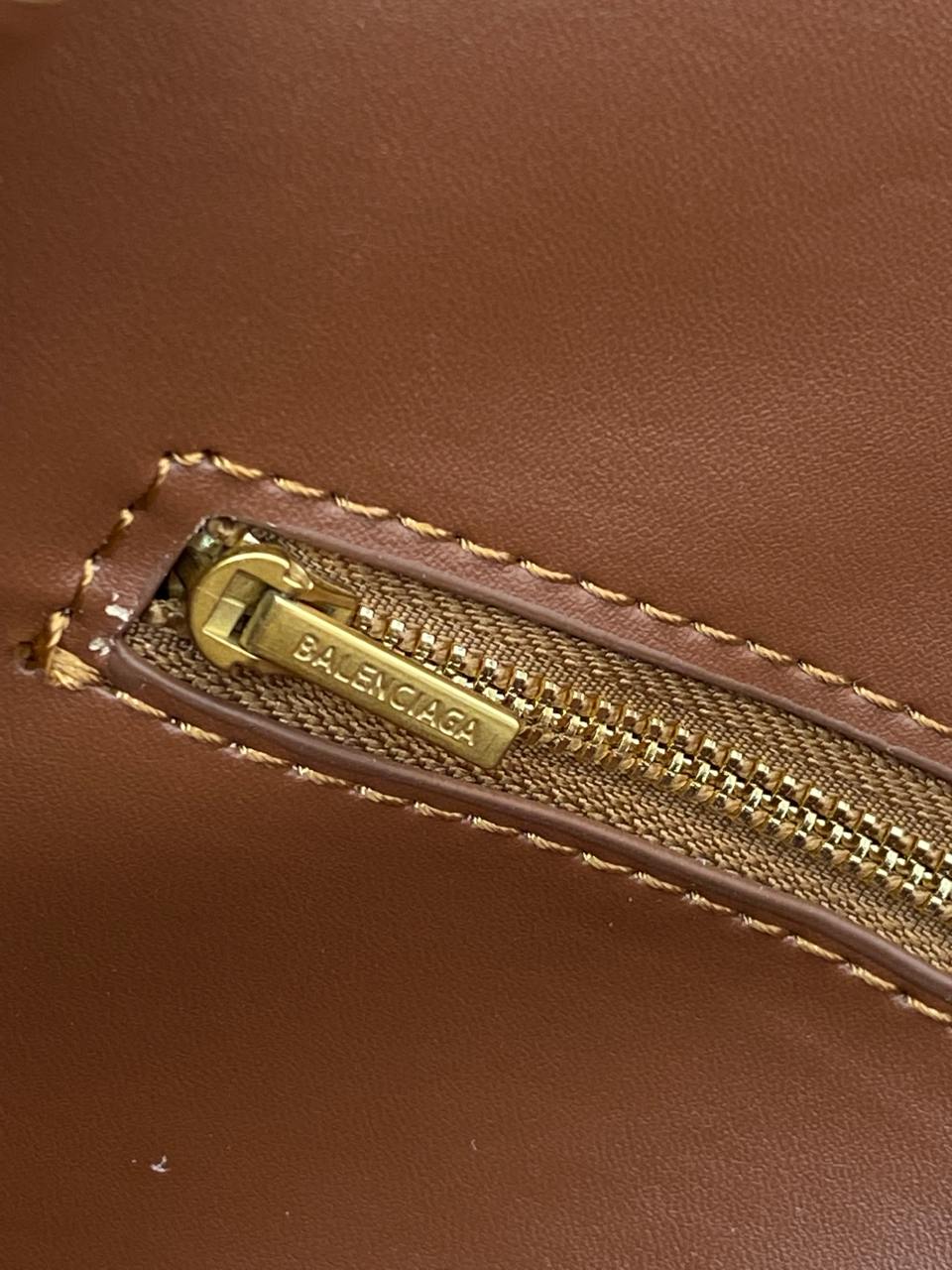 Balenciaga Rodeo Large Suede Brown/Gold Hardware - 17