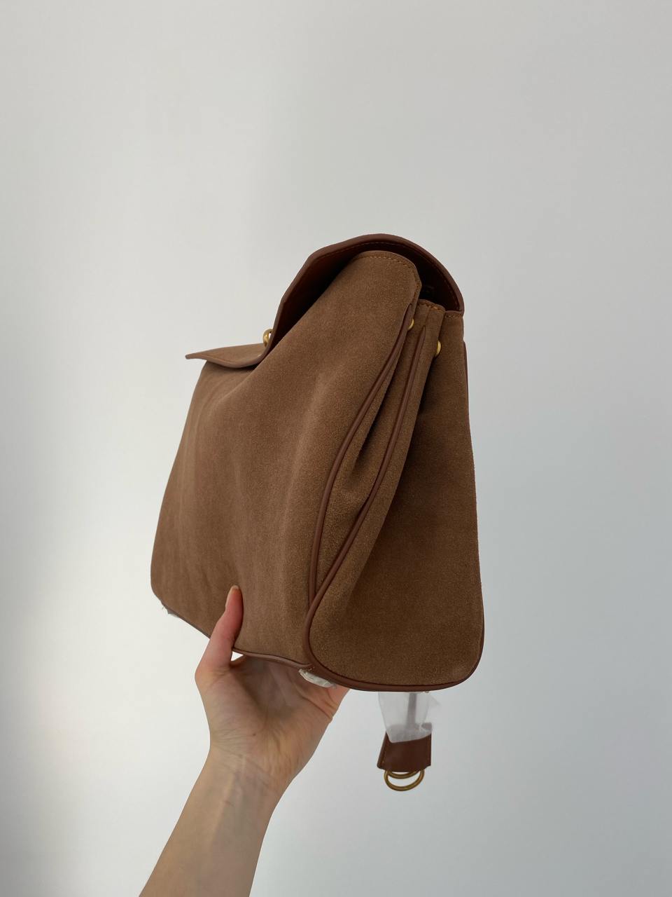 Balenciaga Rodeo Large Suede Brown/Gold Hardware - 6