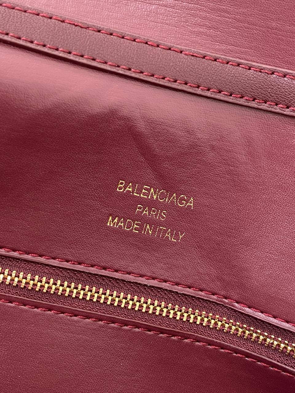 Balenciaga Rodeo Large Suede Burgundy/Gold Hardware - 16