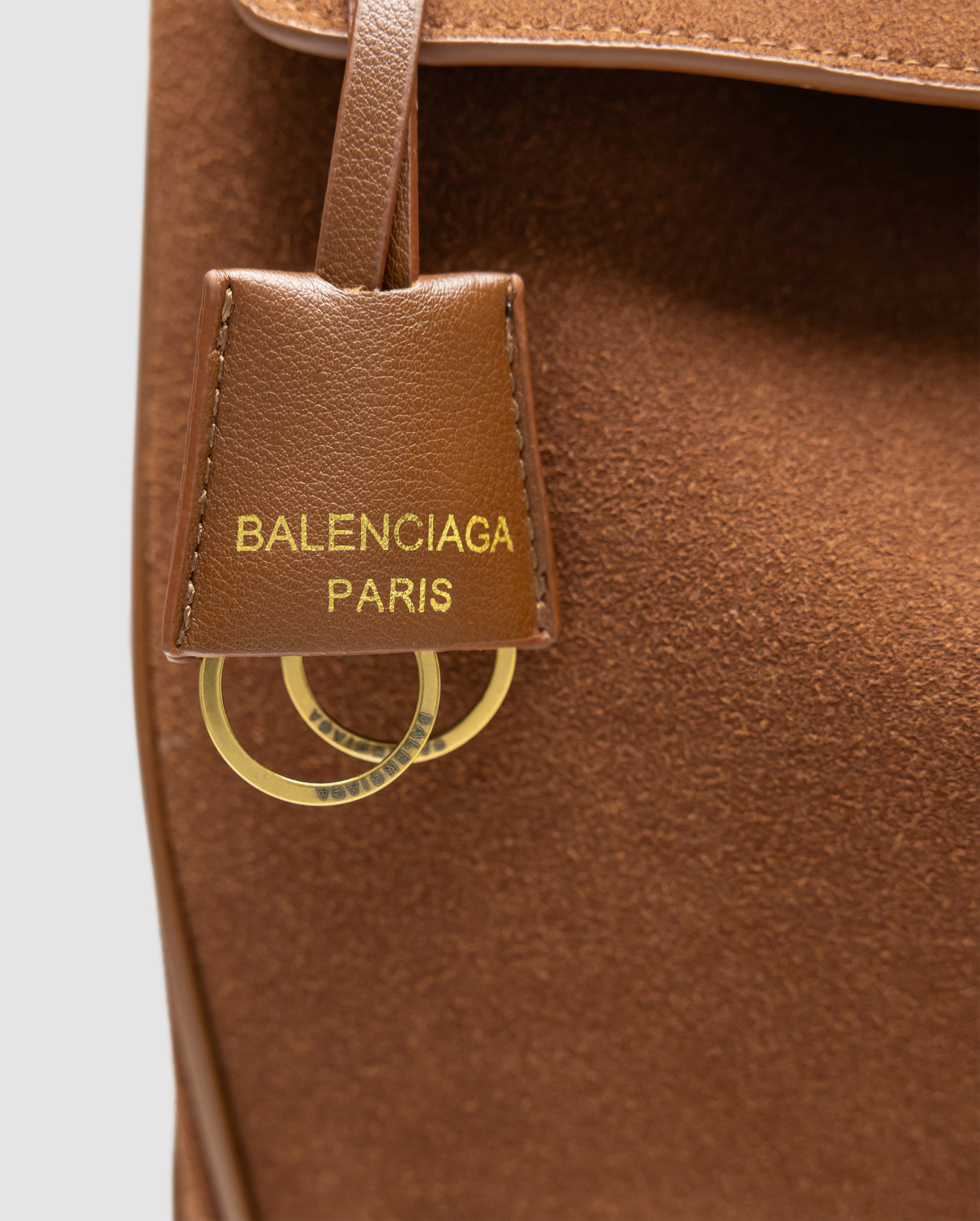 Balenciaga Rodeo Large Suede Ginger/Gold - 7