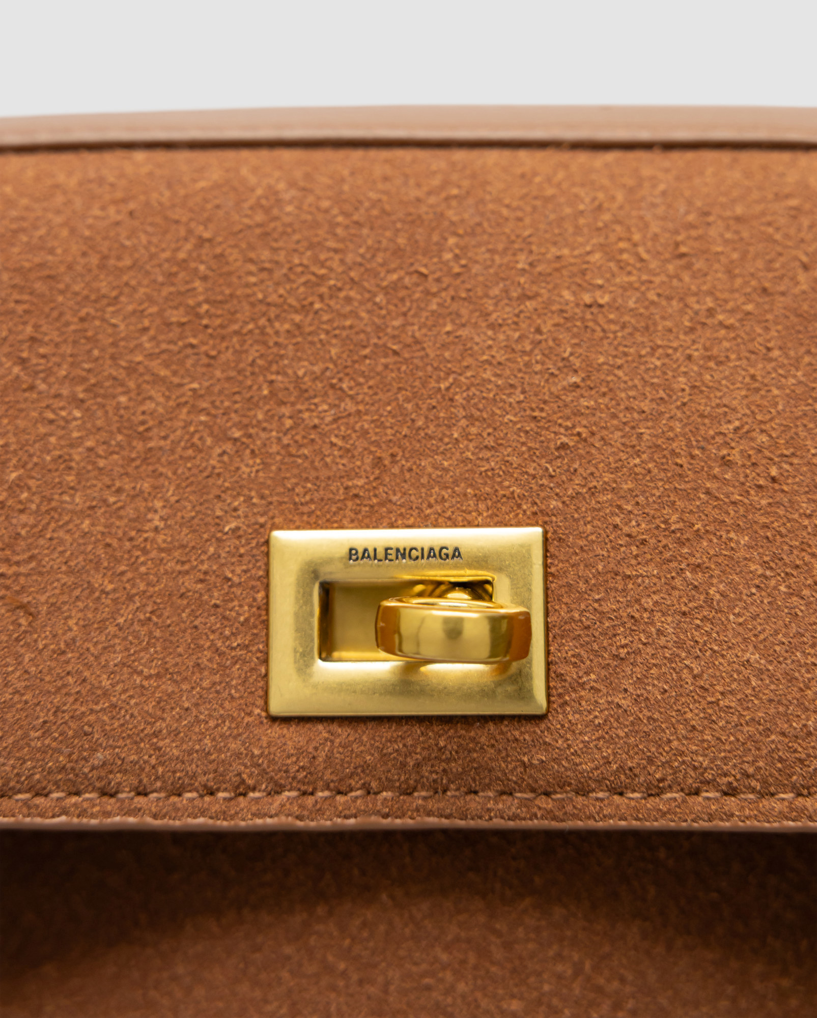 Balenciaga Rodeo Large Suede Ginger/Gold - 6
