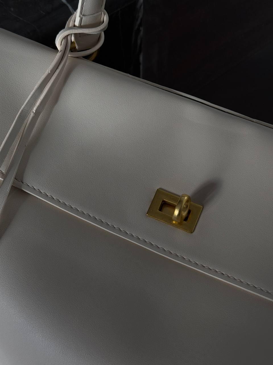 Balenciaga Rodeo Large White/Gold - 12