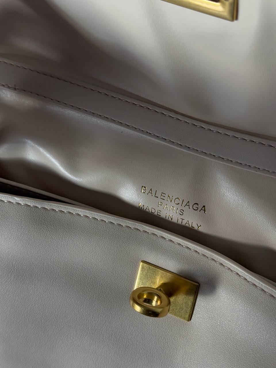 Balenciaga Rodeo Large White/Gold - 13