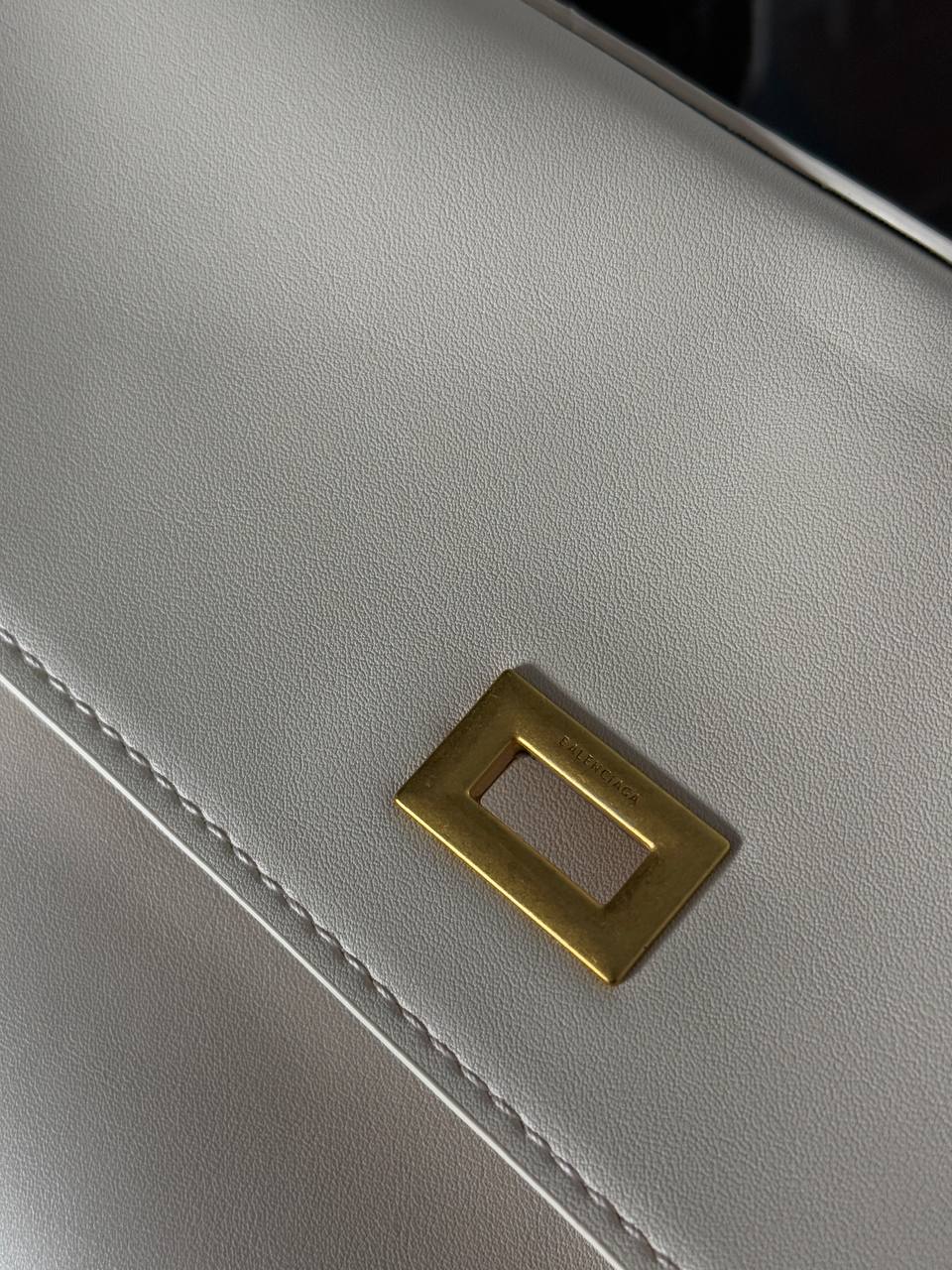 Balenciaga Rodeo Large White/Gold - 14