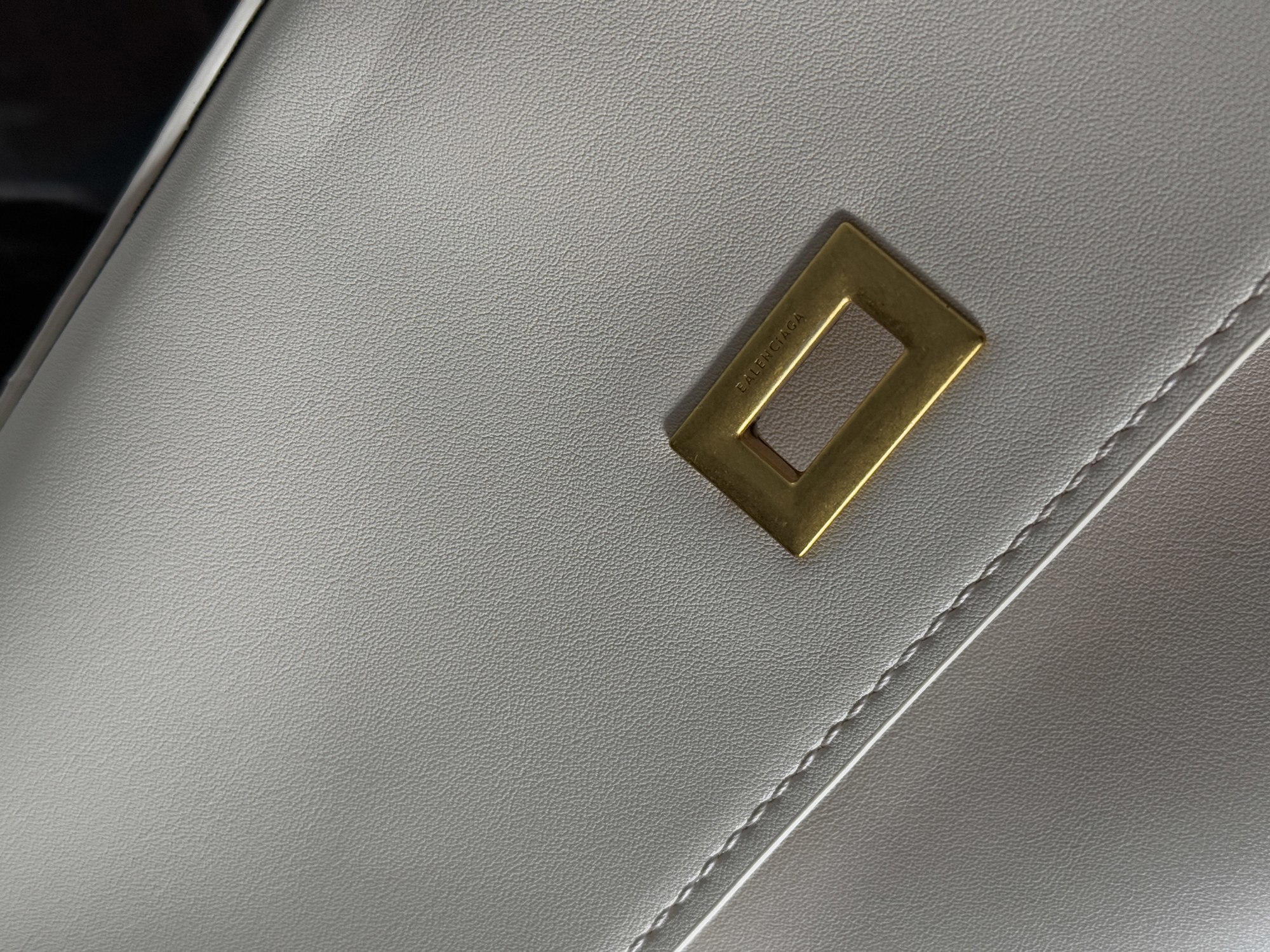 Balenciaga Rodeo Large White/Gold - 2