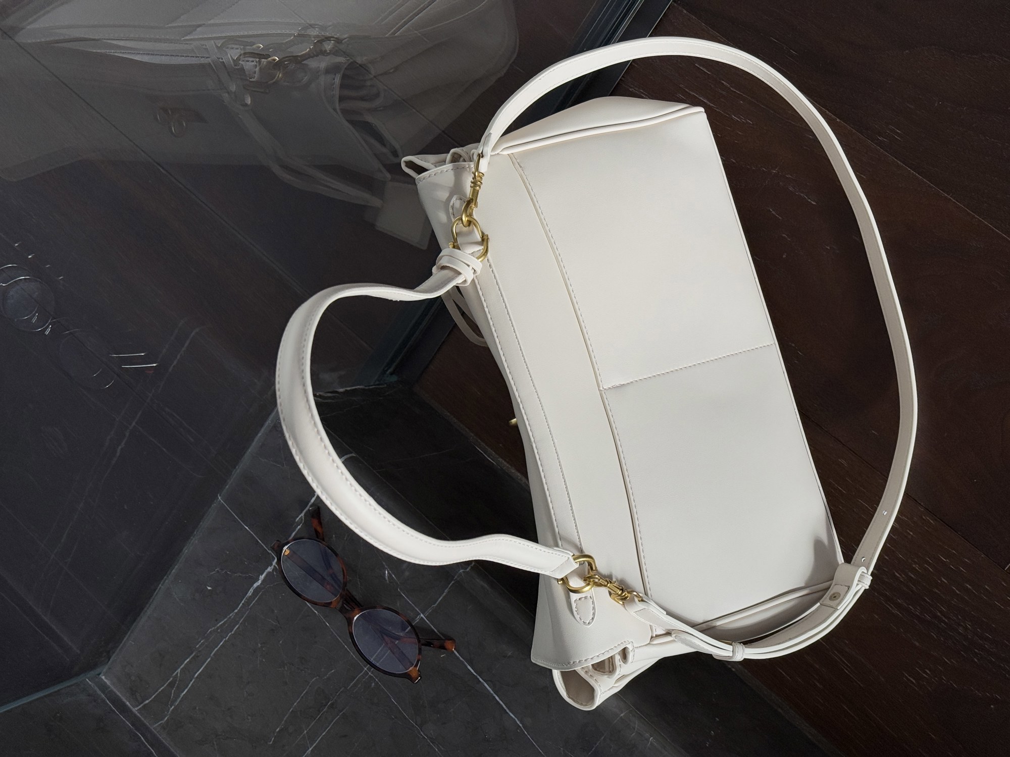 Balenciaga Rodeo Large White/Gold - 8