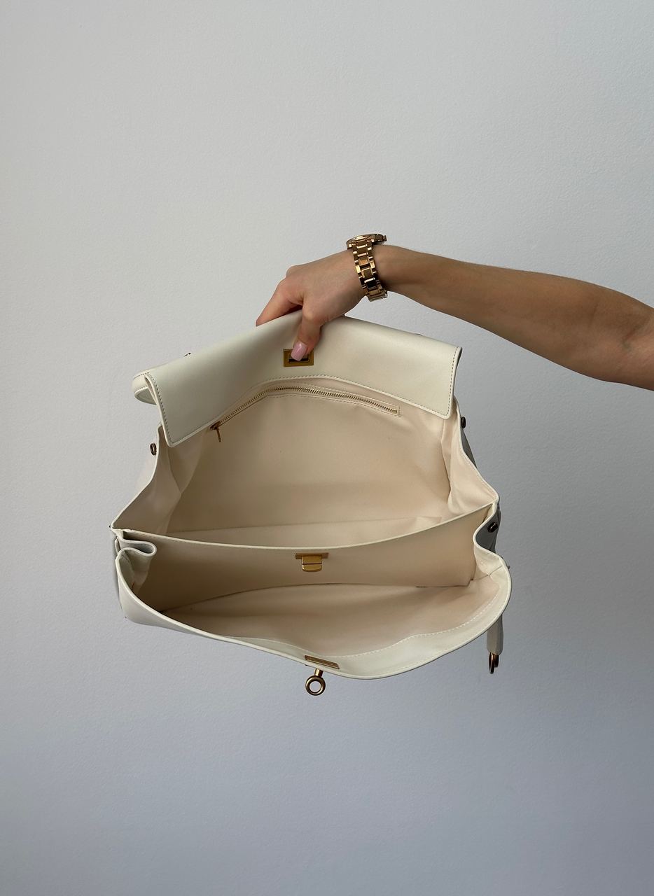 Balenciaga Rodeo Large White/Gold - 8