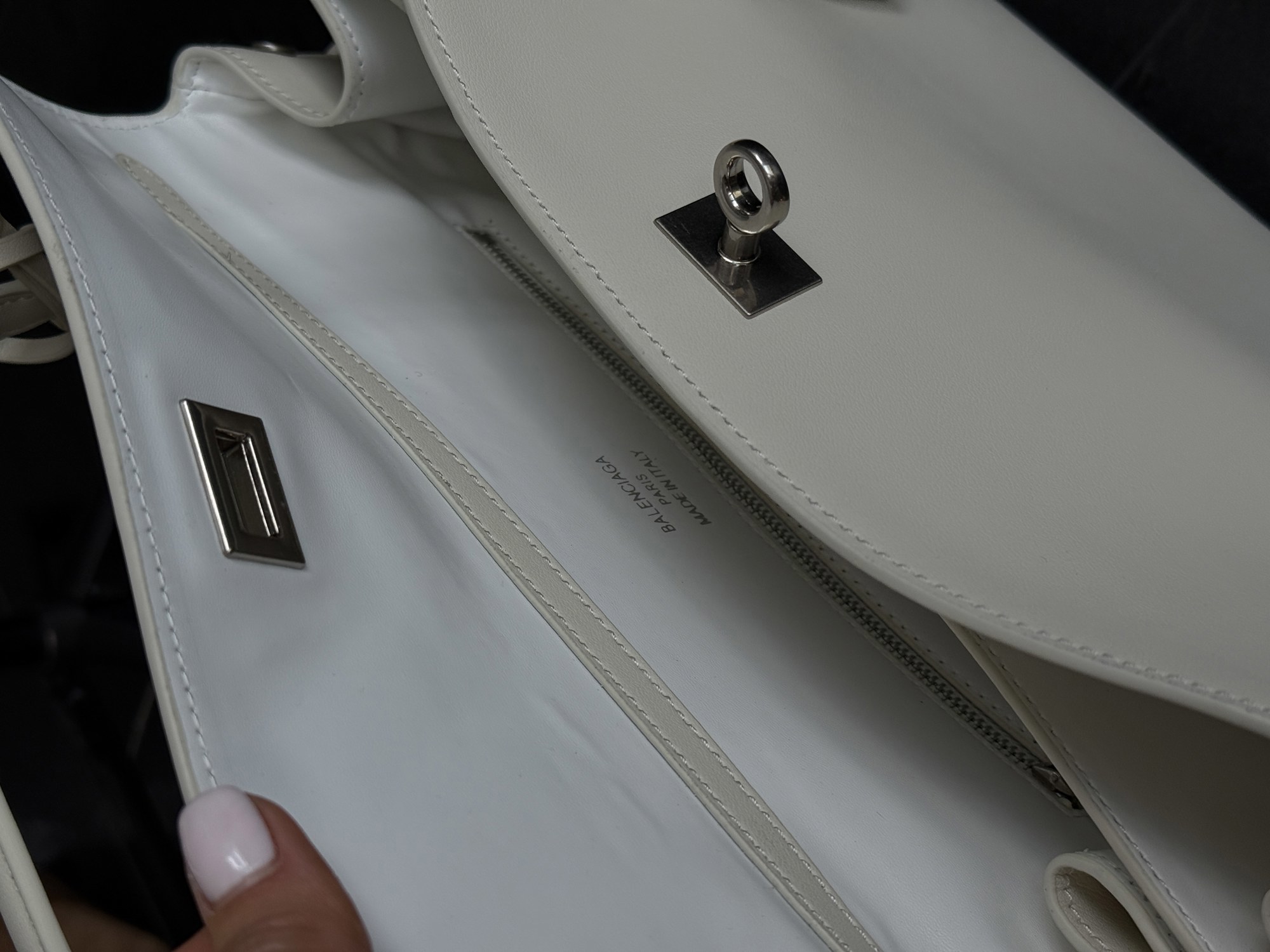 Balenciaga Rodeo Large White/Silver - 9