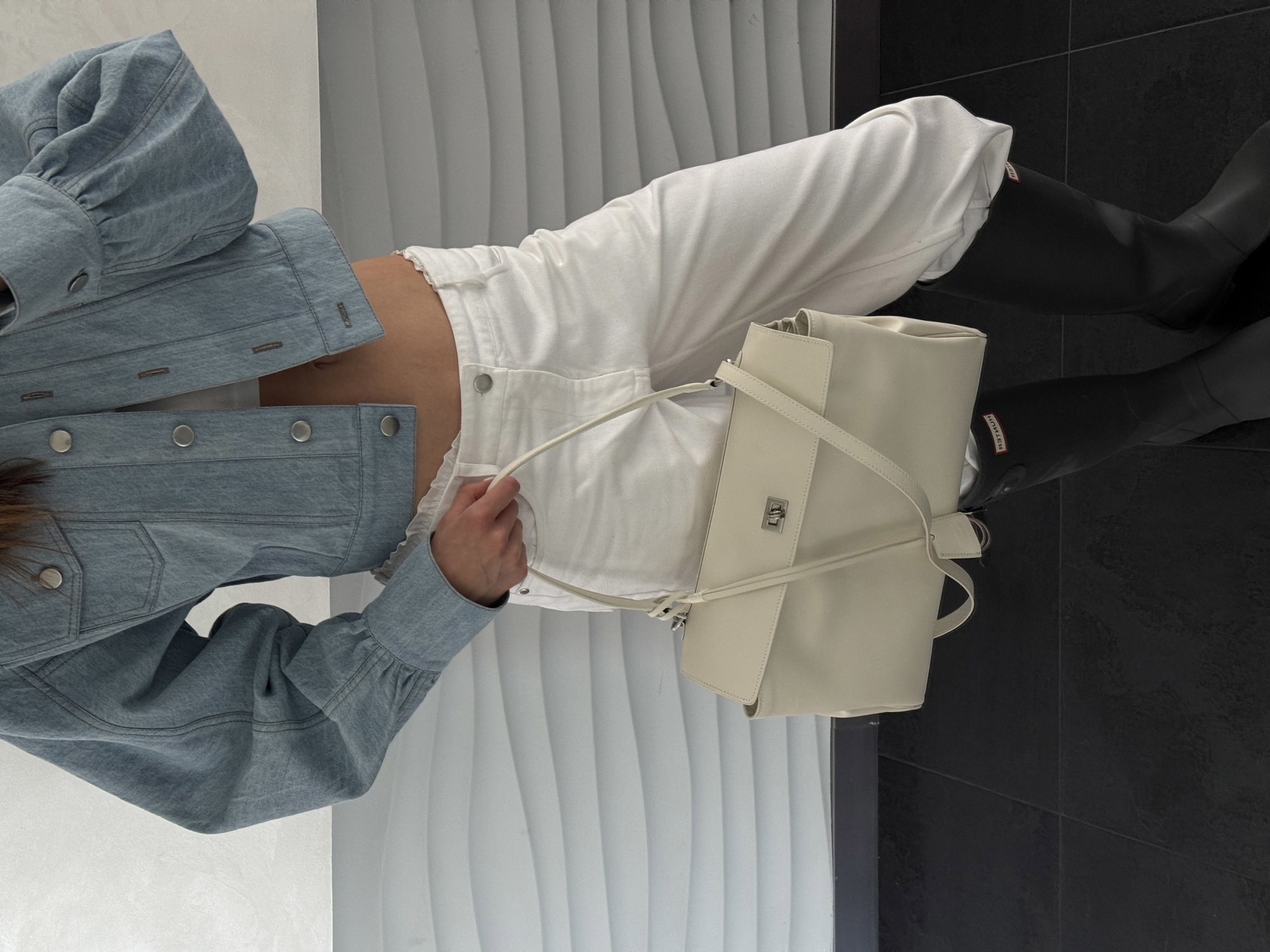 Balenciaga Rodeo Large White/Silver - 4
