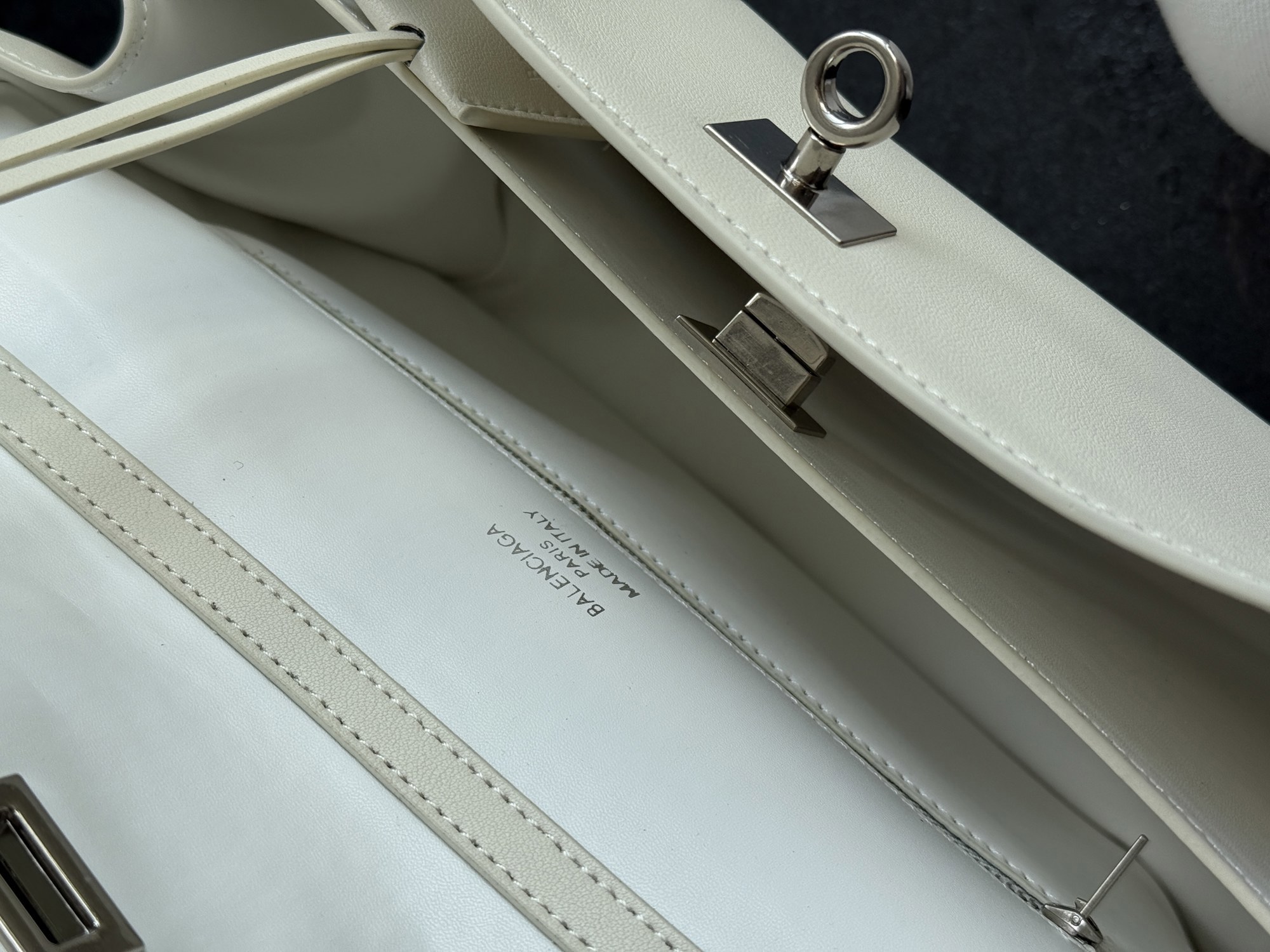 Balenciaga Rodeo Large White/Silver - 7