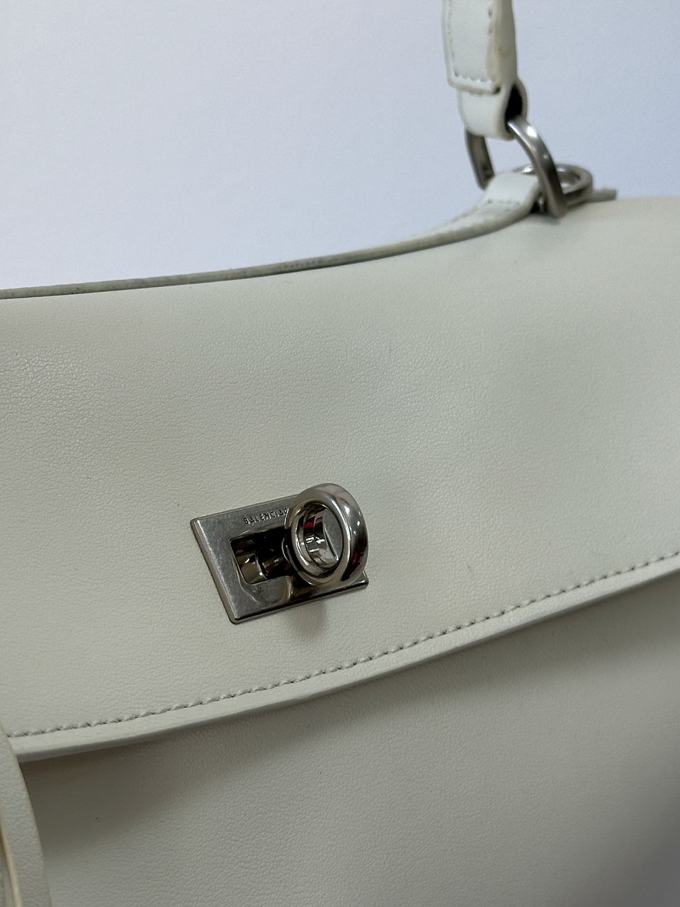 Balenciaga Rodeo Large White/Silver - 3