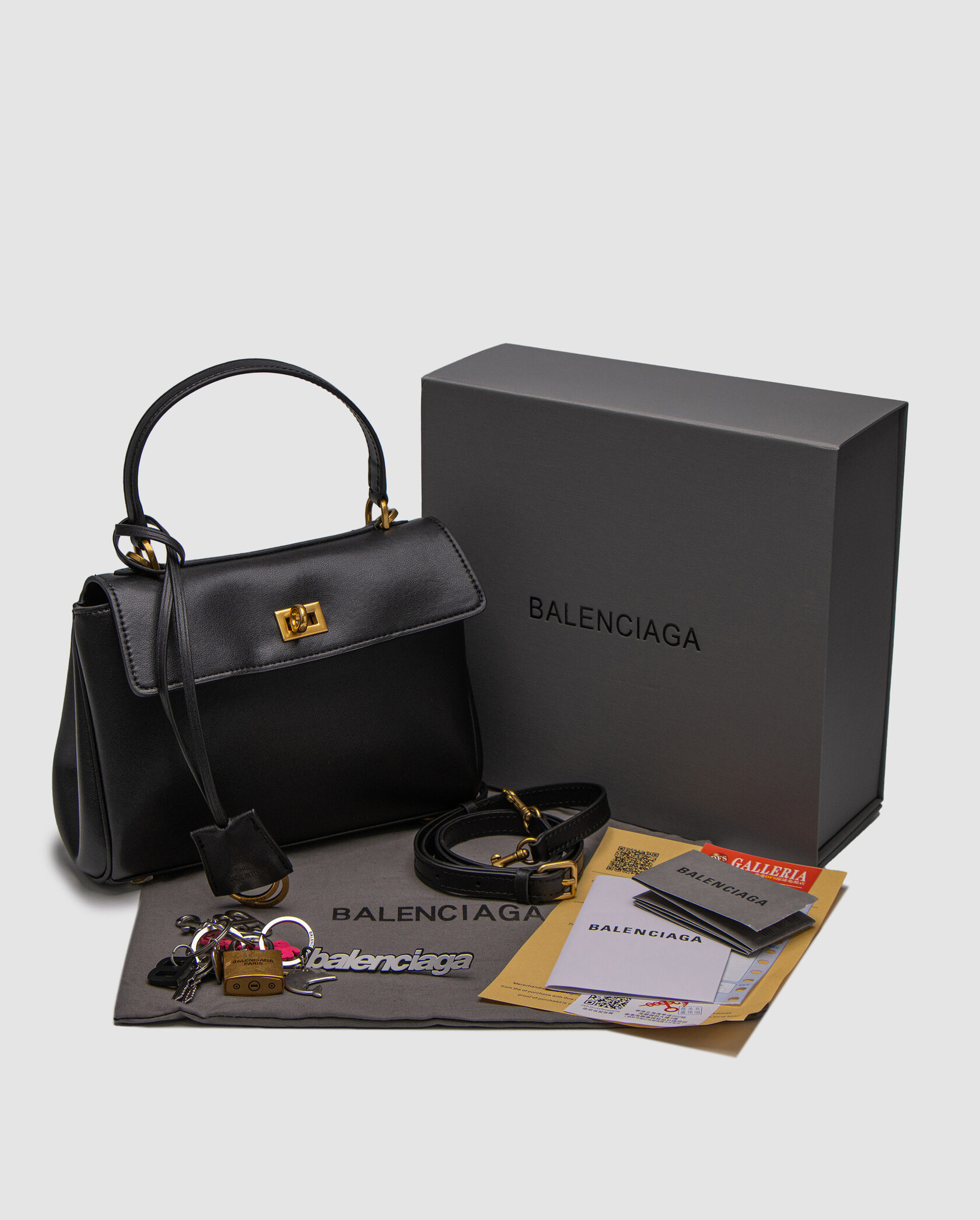 Balenciaga Rodeo Mini Black/Gold - 2